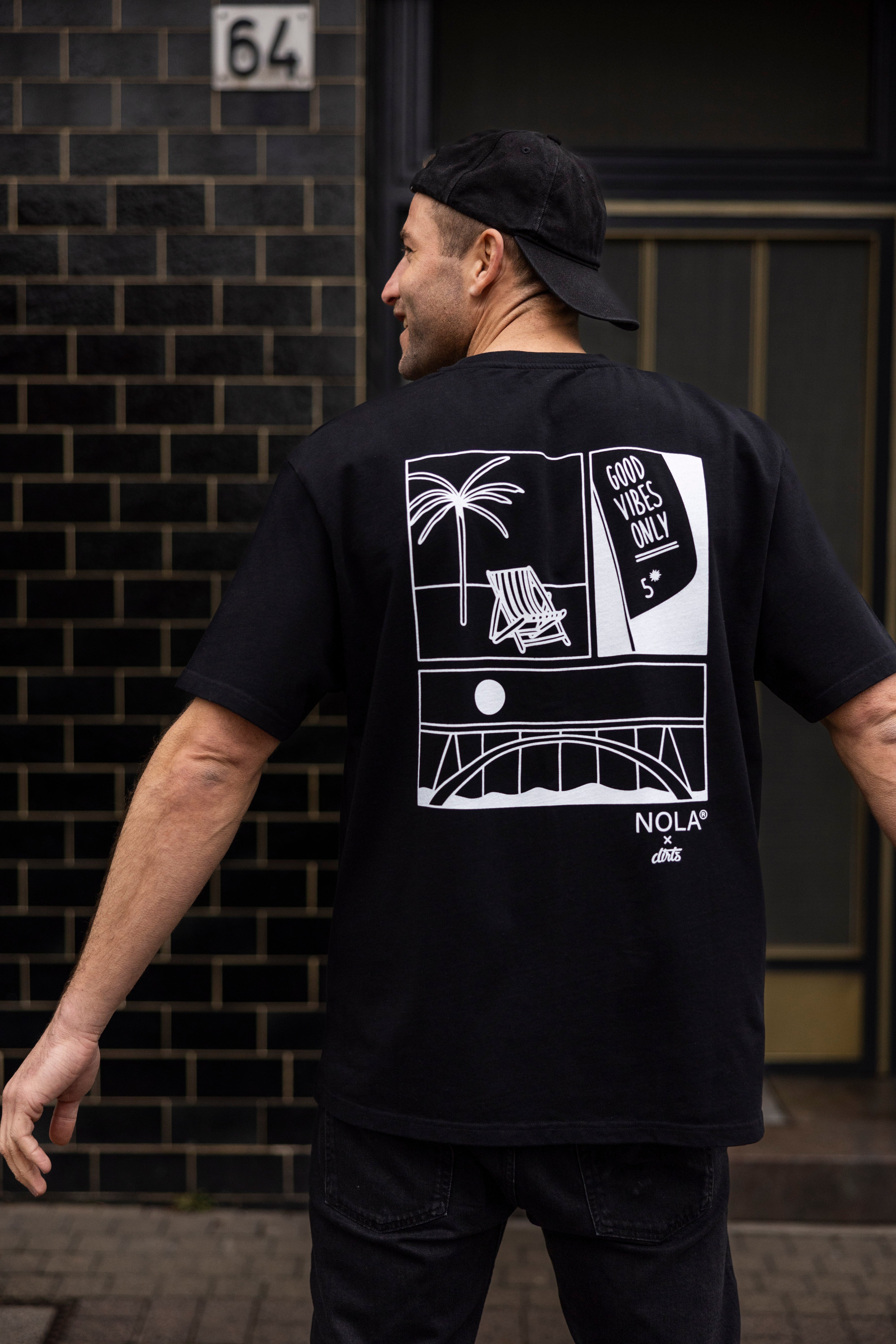 NOLA Palm Tree T-Shirt OVERSIZED