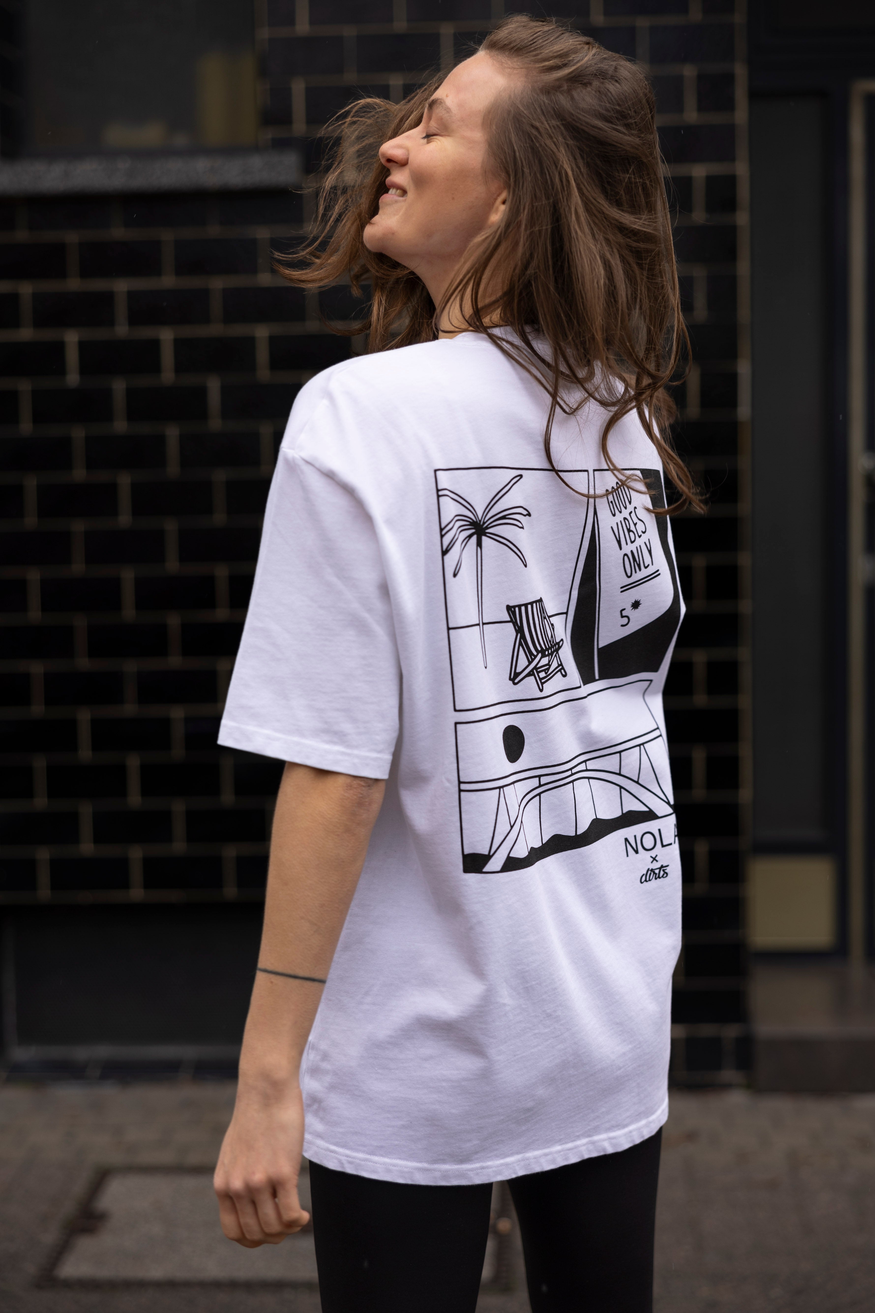 NOLA Palm Tree T-Shirt OVERSIZED