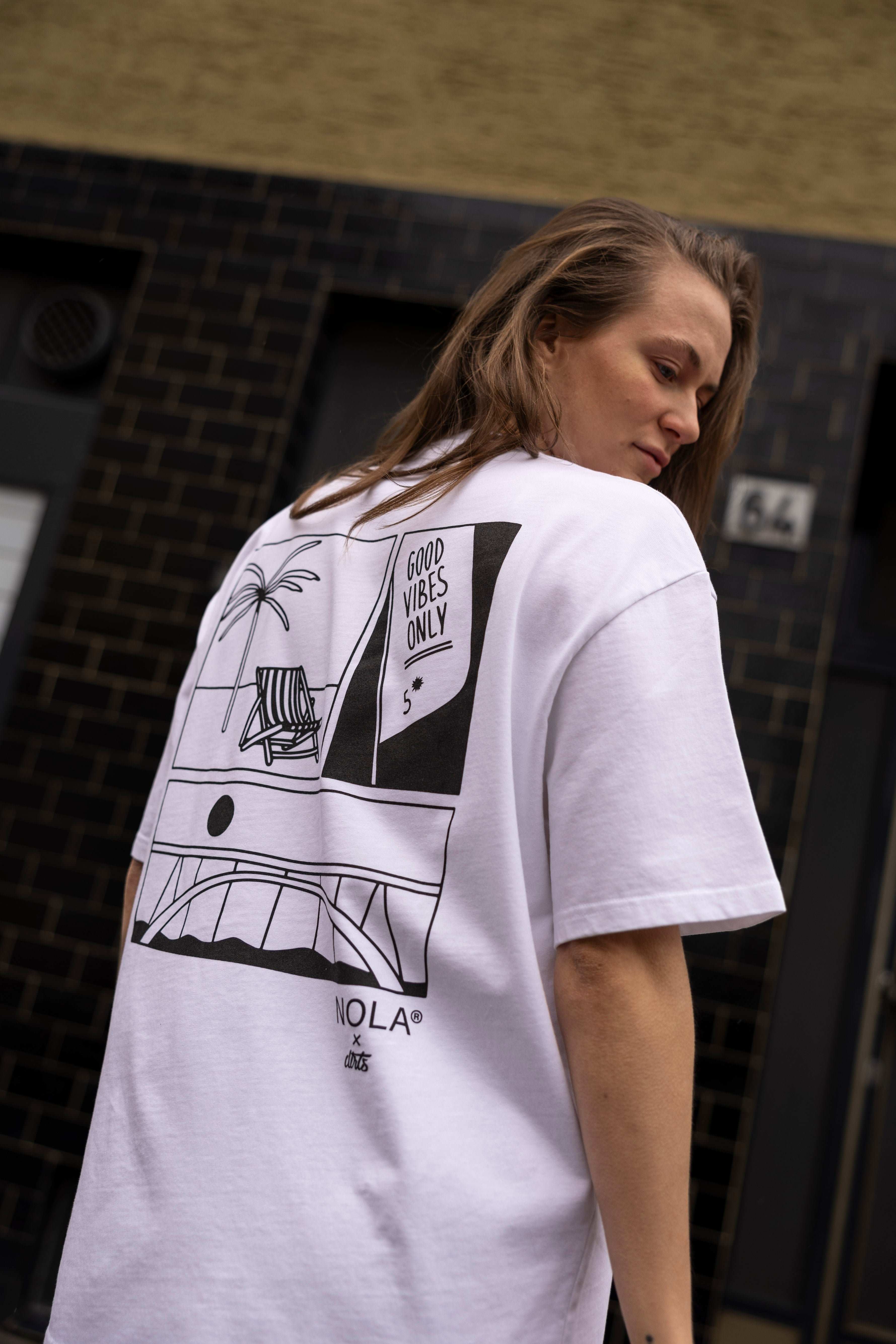 NOLA Palm Tree T-Shirt OVERSIZED