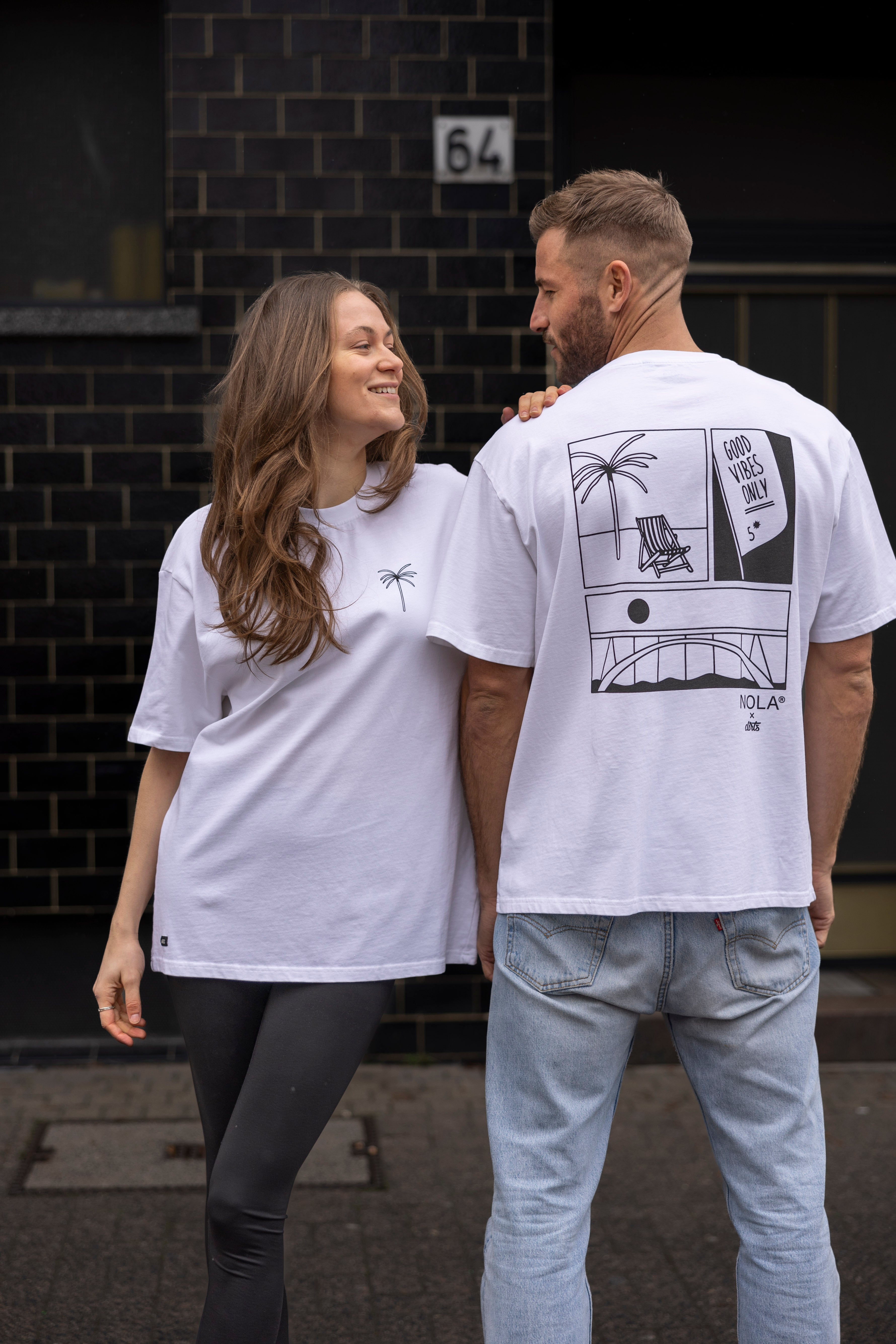 NOLA Palm Tree T-Shirt OVERSIZED
