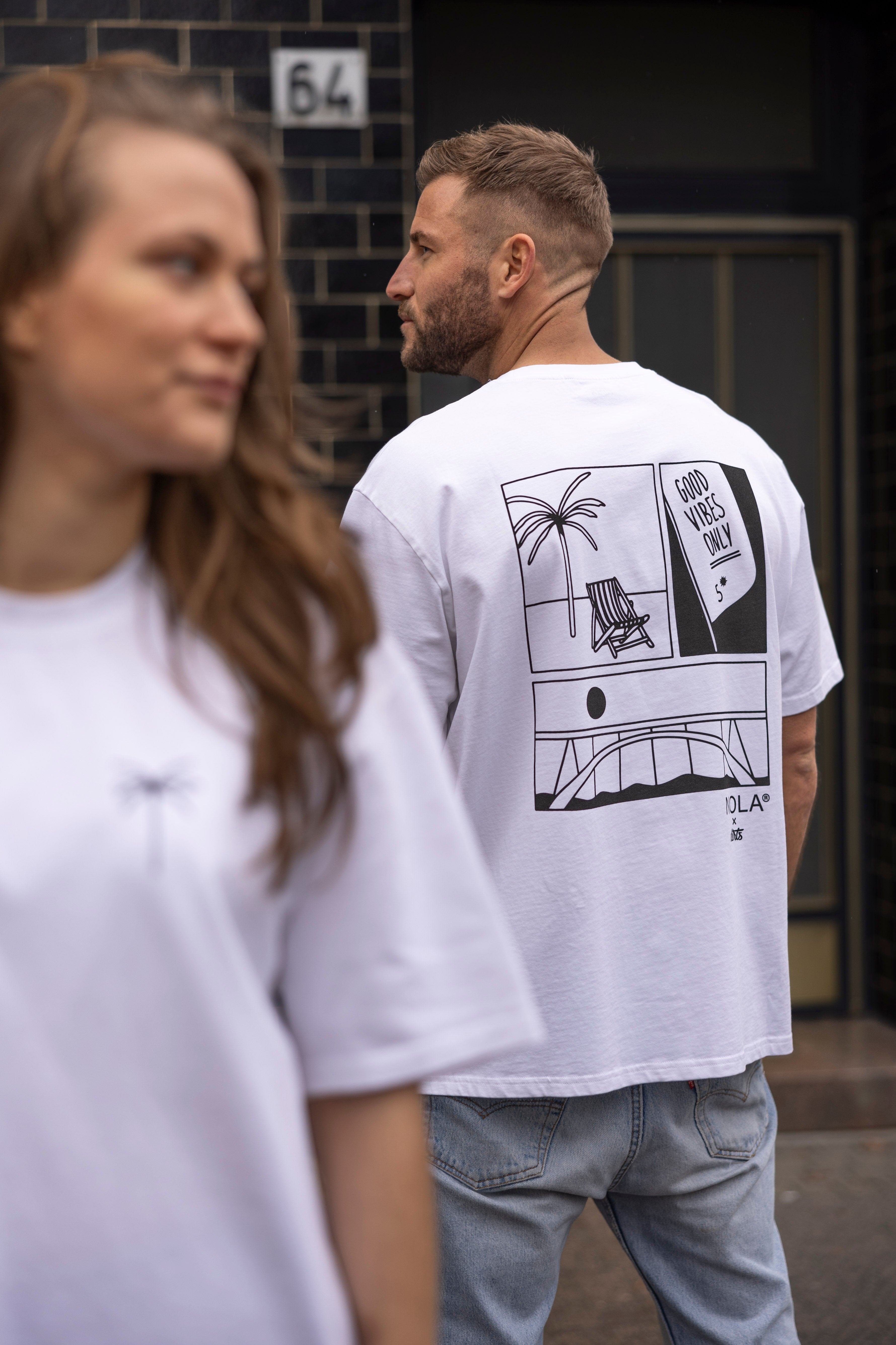 NOLA Palm Tree T-Shirt OVERSIZED