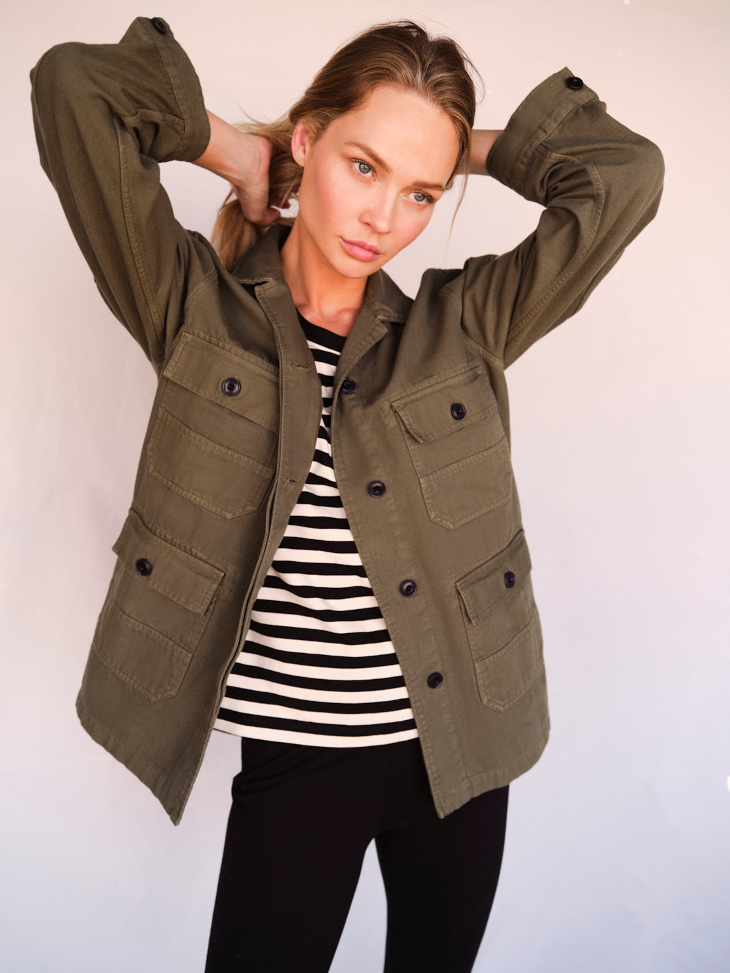 Field Jacket aus Organic Cotton
