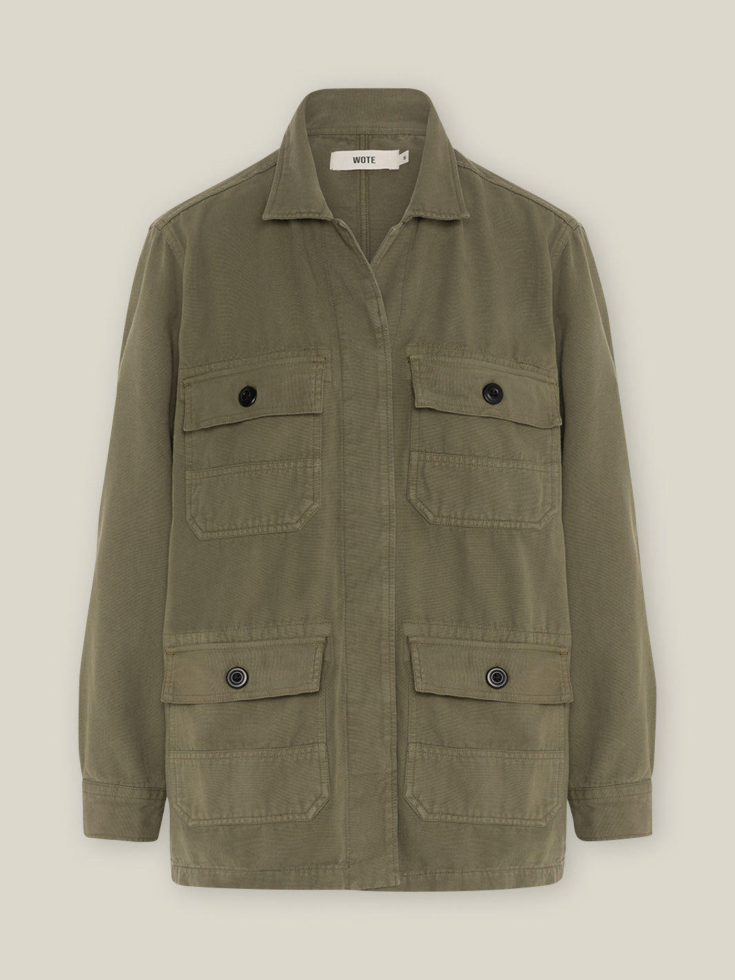 Field Jacket aus Organic Cotton