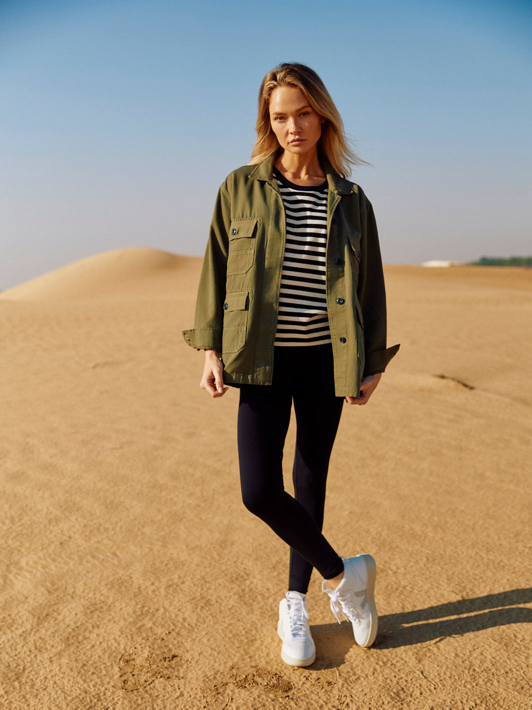 Field Jacket aus Organic Cotton