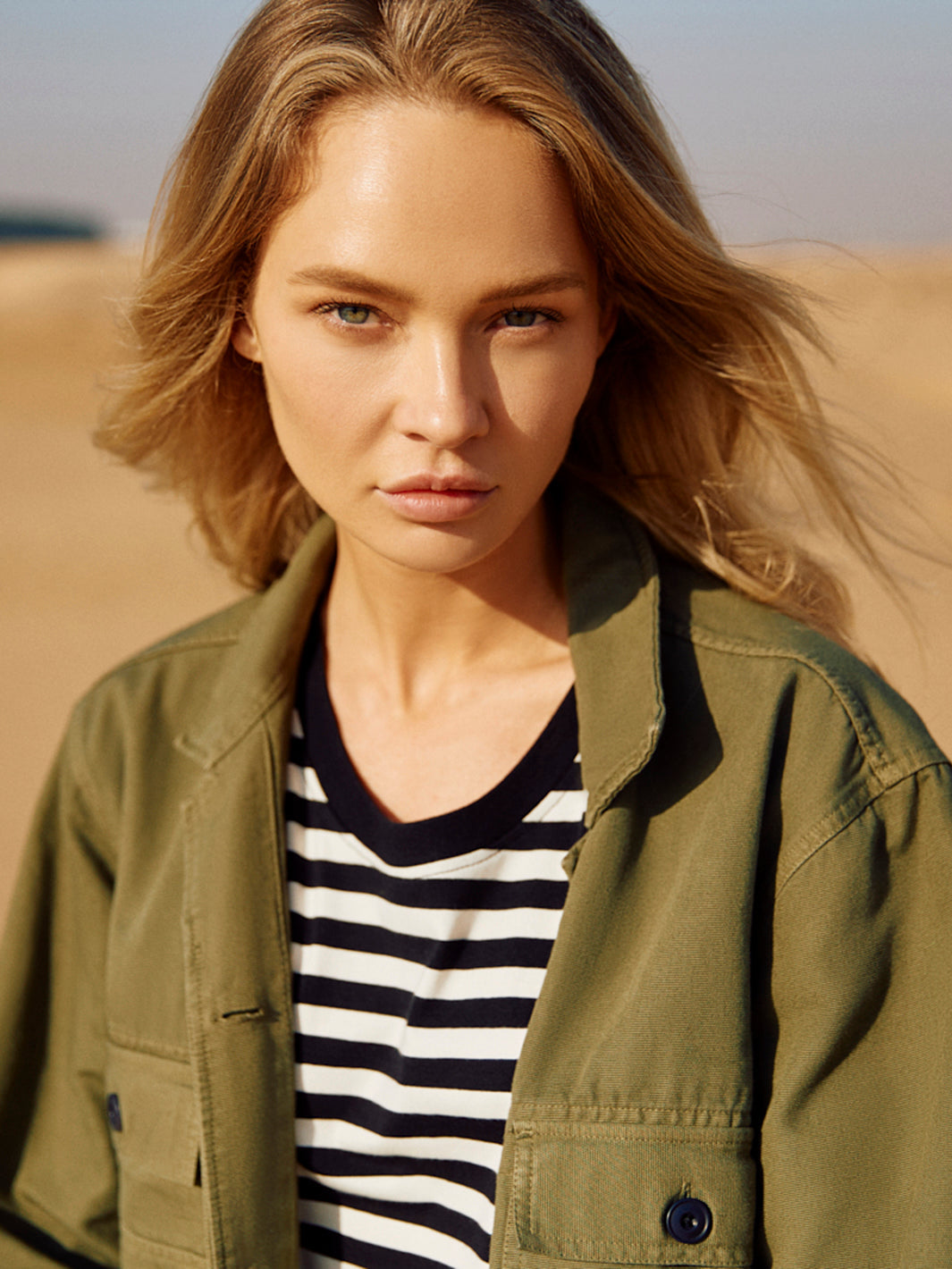 Field Jacket aus Organic Cotton