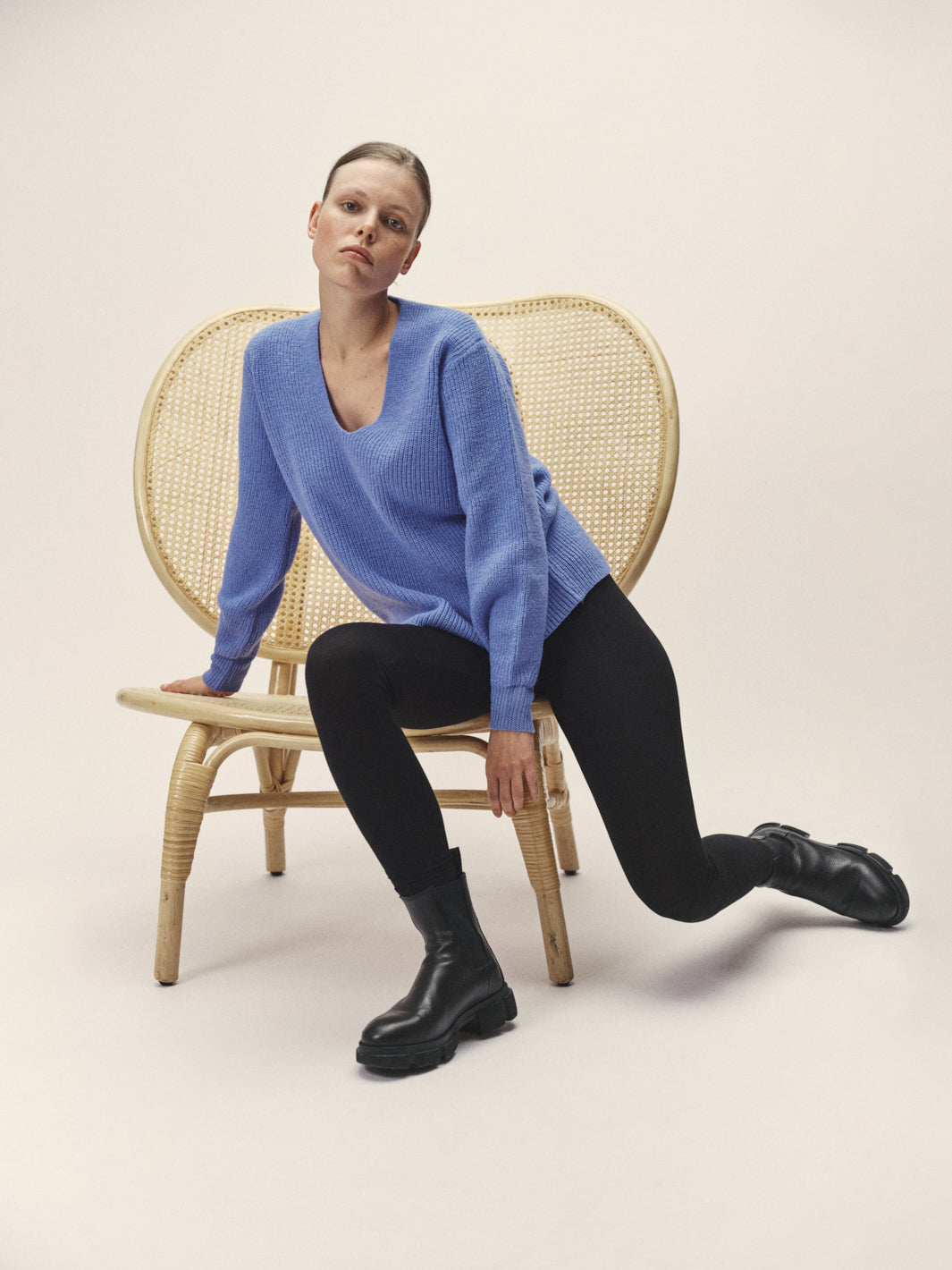 Strick Pullover aus Merino Wolle