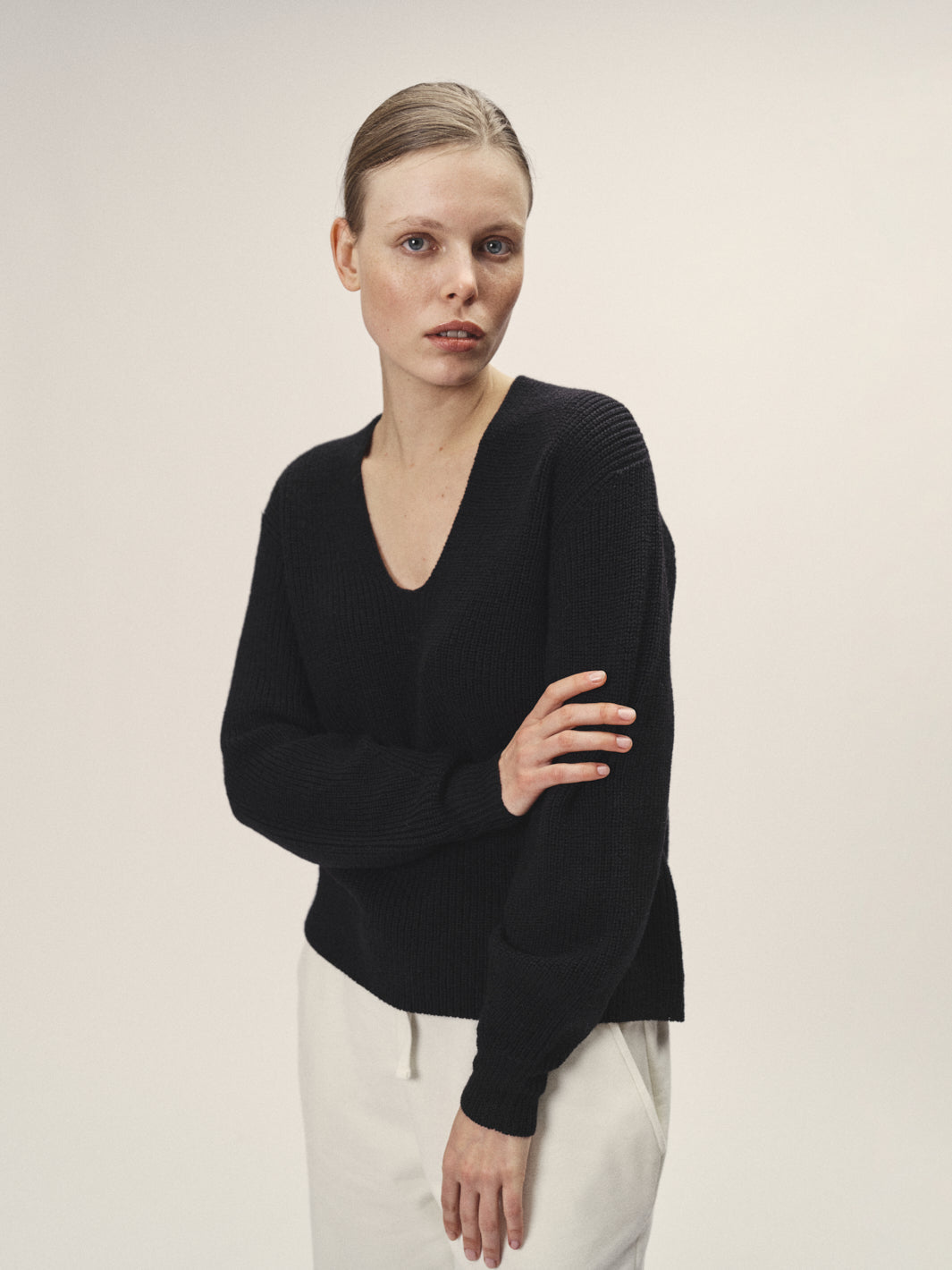 Strick Pullover aus Merino Wolle