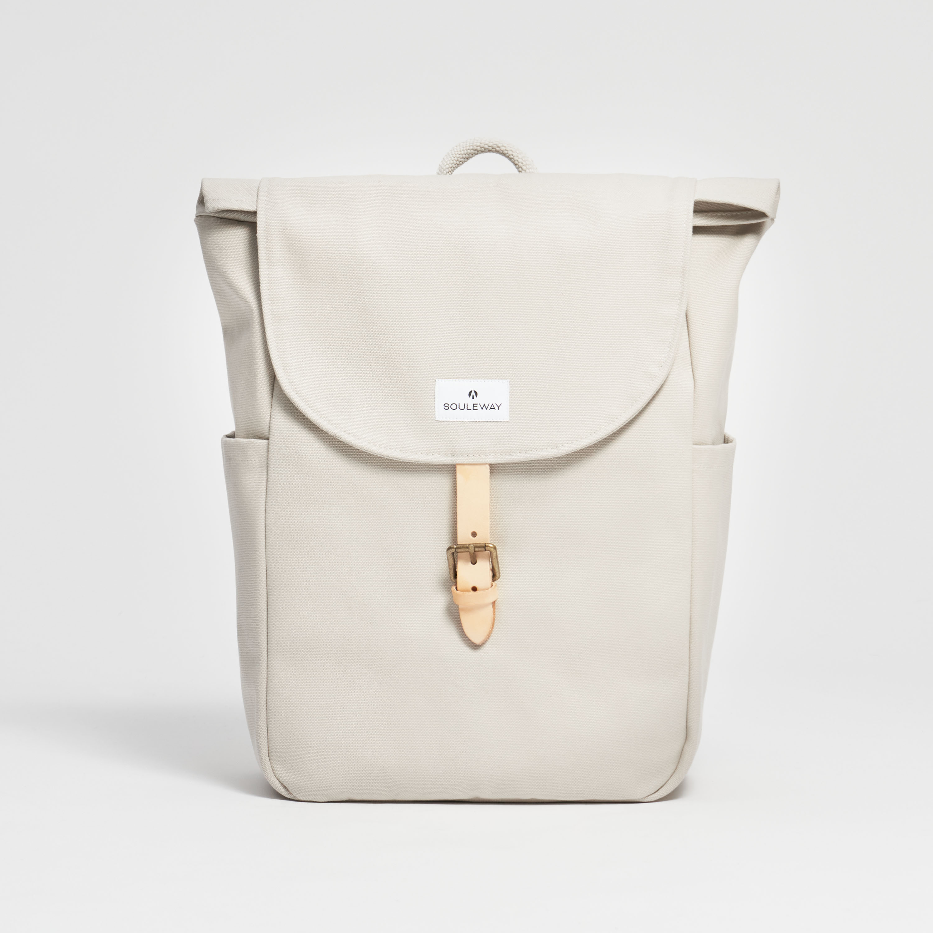 Classic Backpack L - Rucksack Canvas - Desert Sand--skip