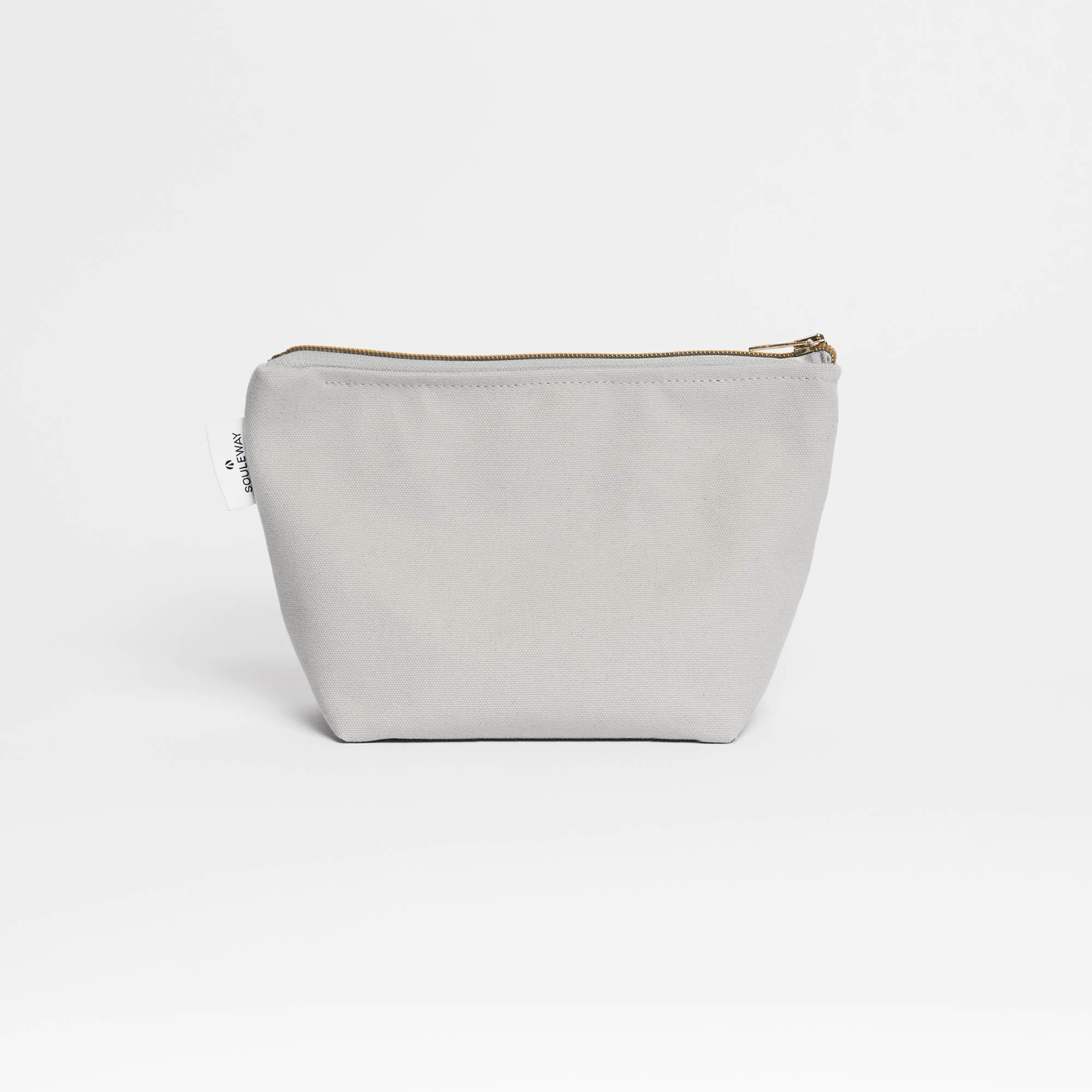 Cosmetic Bag - Kulturbeutel klein Canvas - Dust Grey--skip