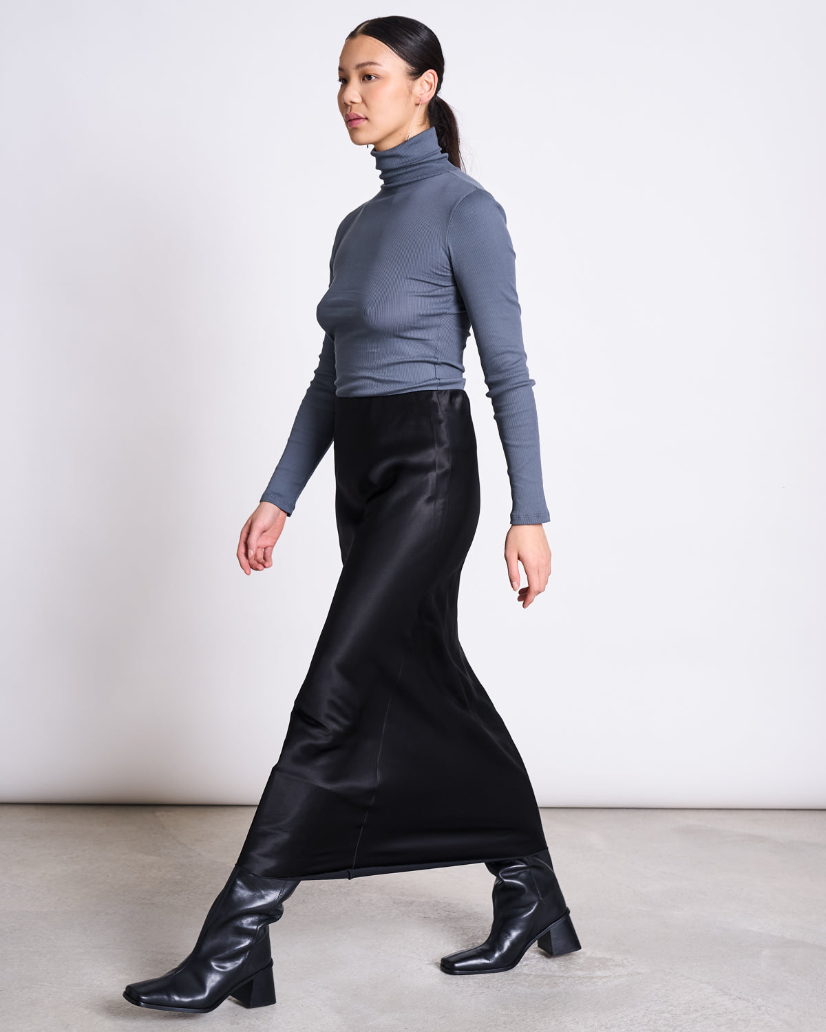 MAXI SKIRT SERIN BLACK