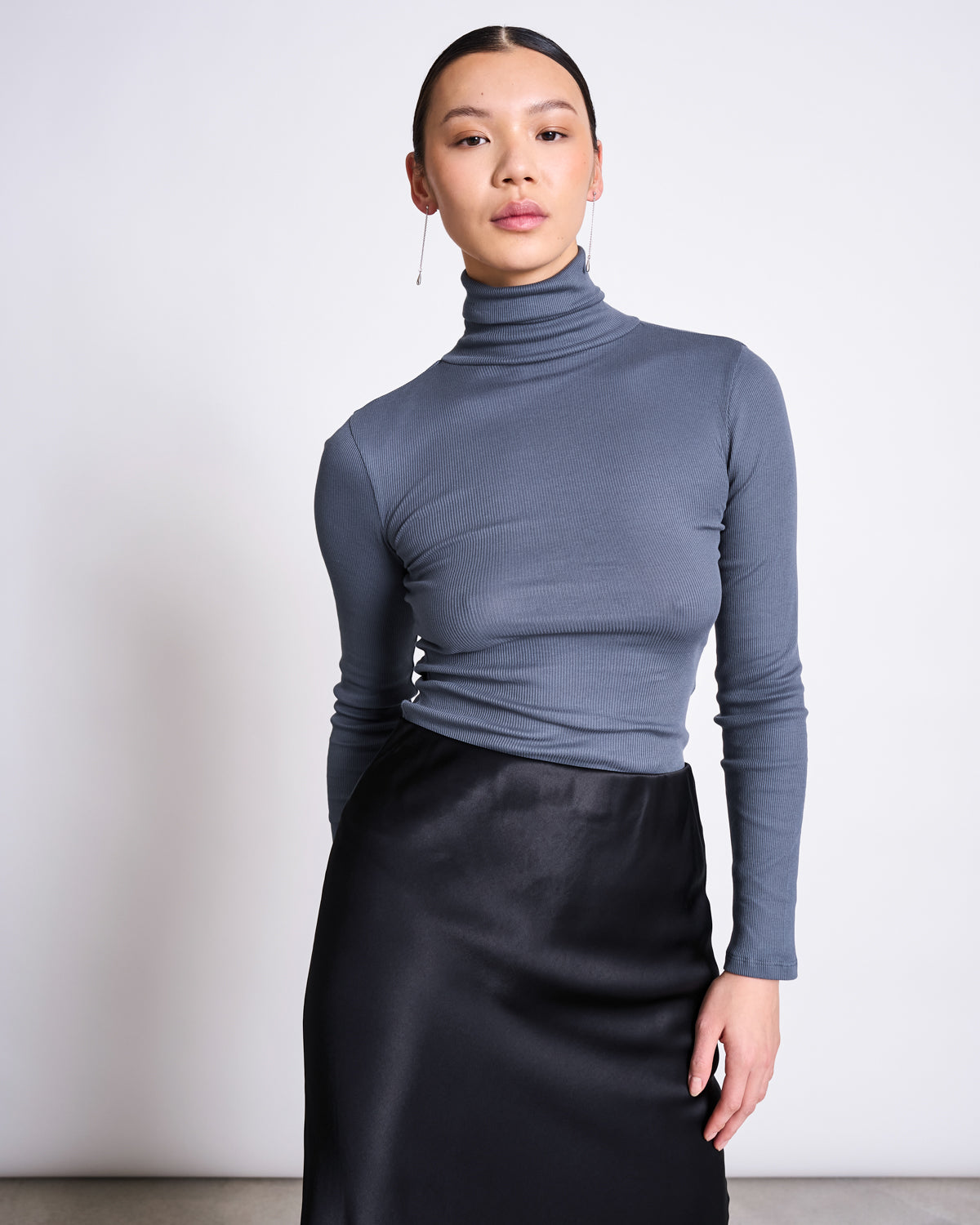 MINIRIB TURTLENECK CHUVA TURBULENCE GOTS