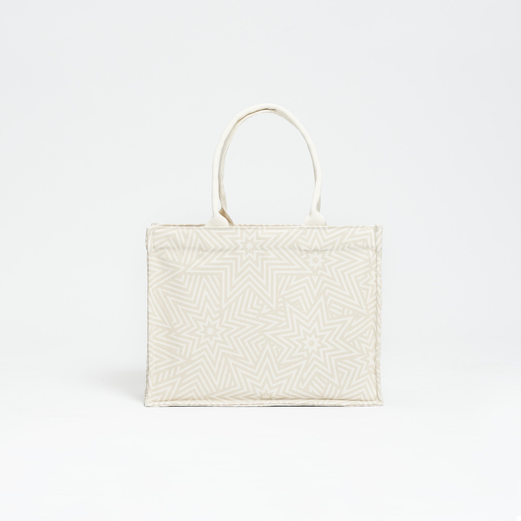 Star Explosion White--skip || Tote Bag XL - Tasche - vegan - Shopper