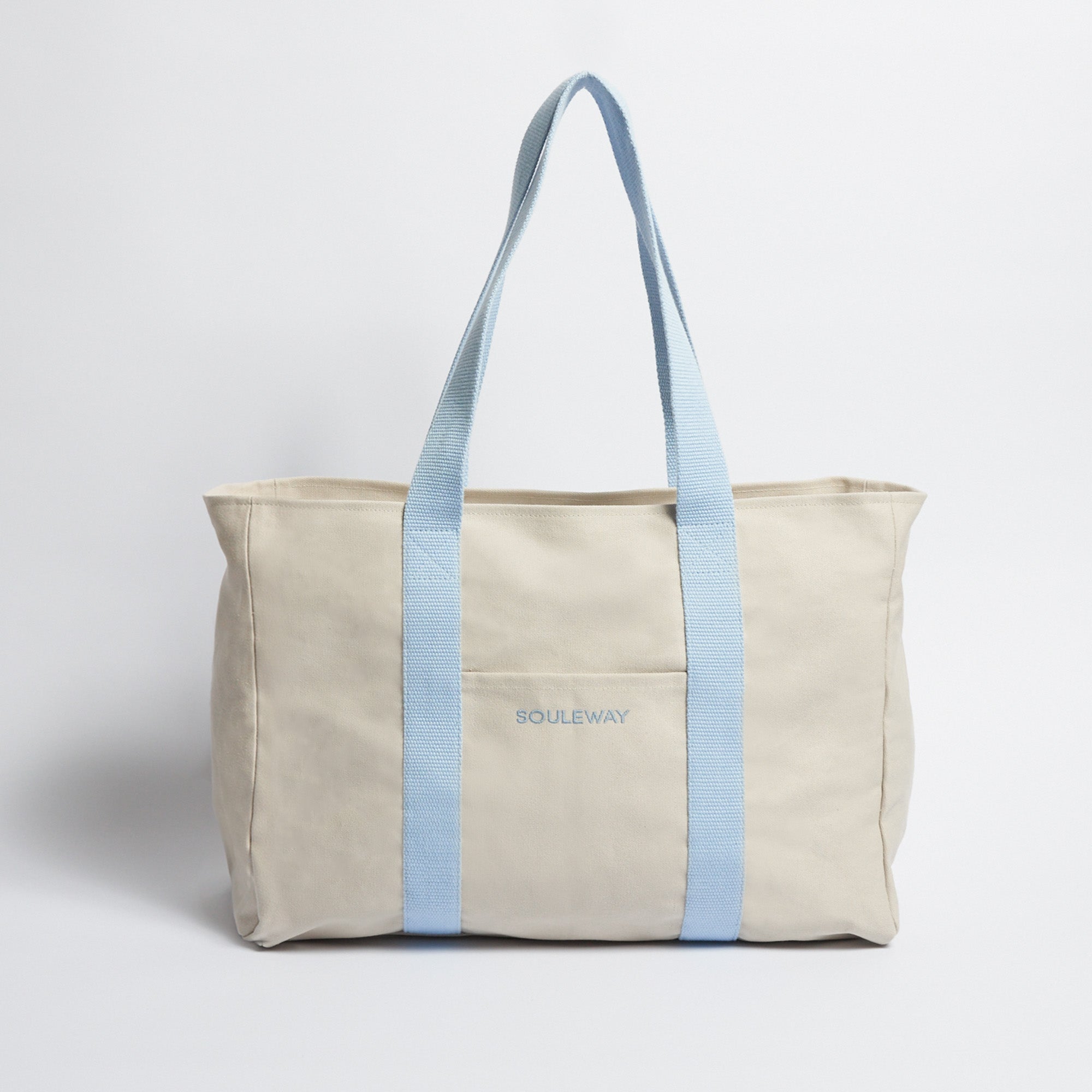 Yoga Tote Bag - Sporttasche - Sand/Blue--skip