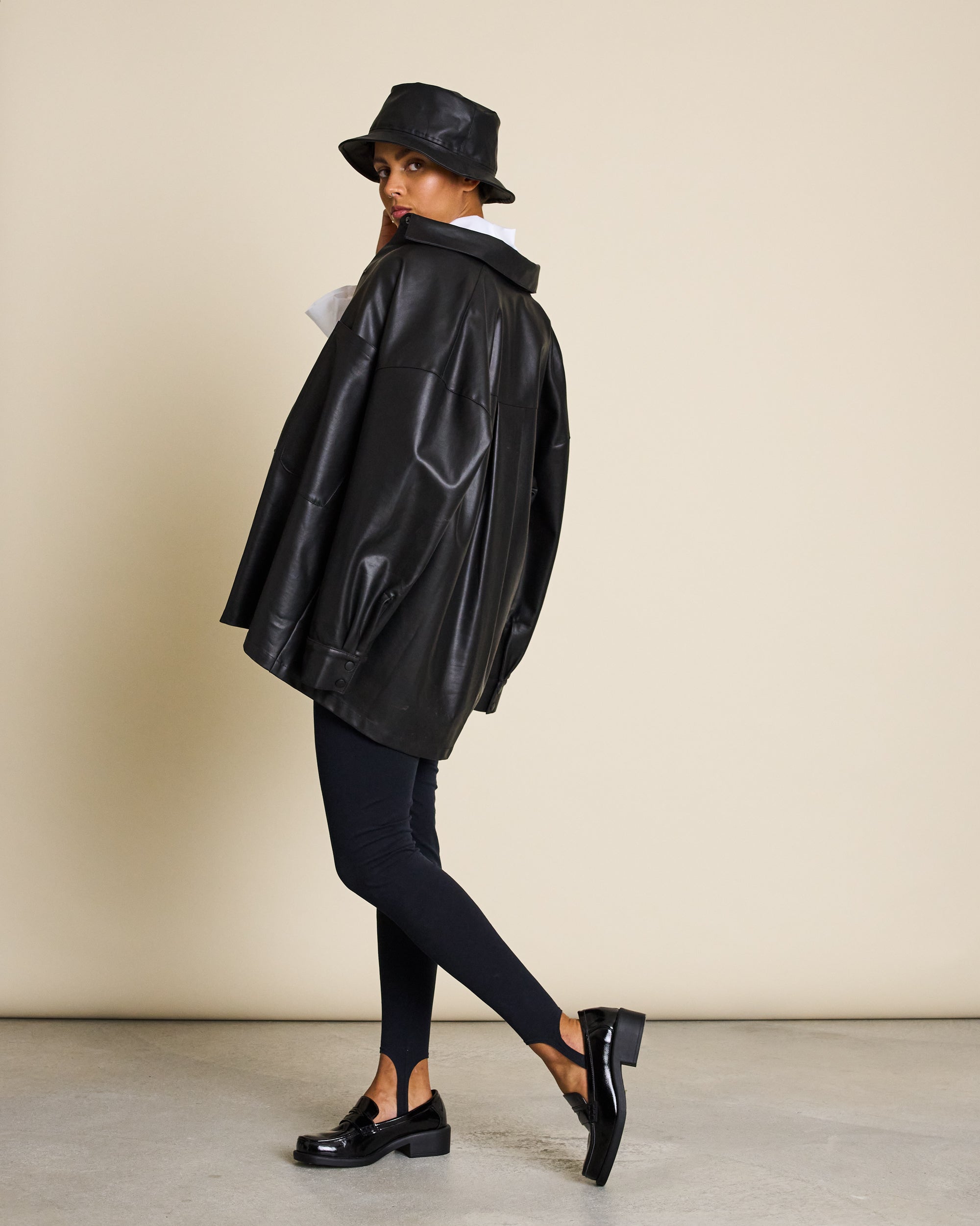 STIRRUP LEGGINGS BLACK