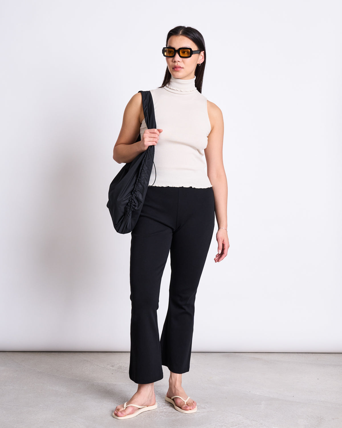 FLARED PANTS MIOSA BLACK GOTS