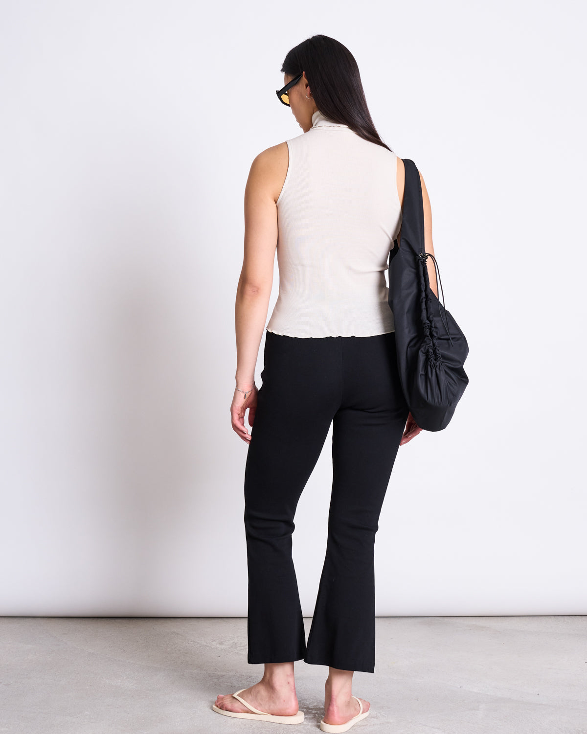 FLARED PANTS MIOSA BLACK GOTS