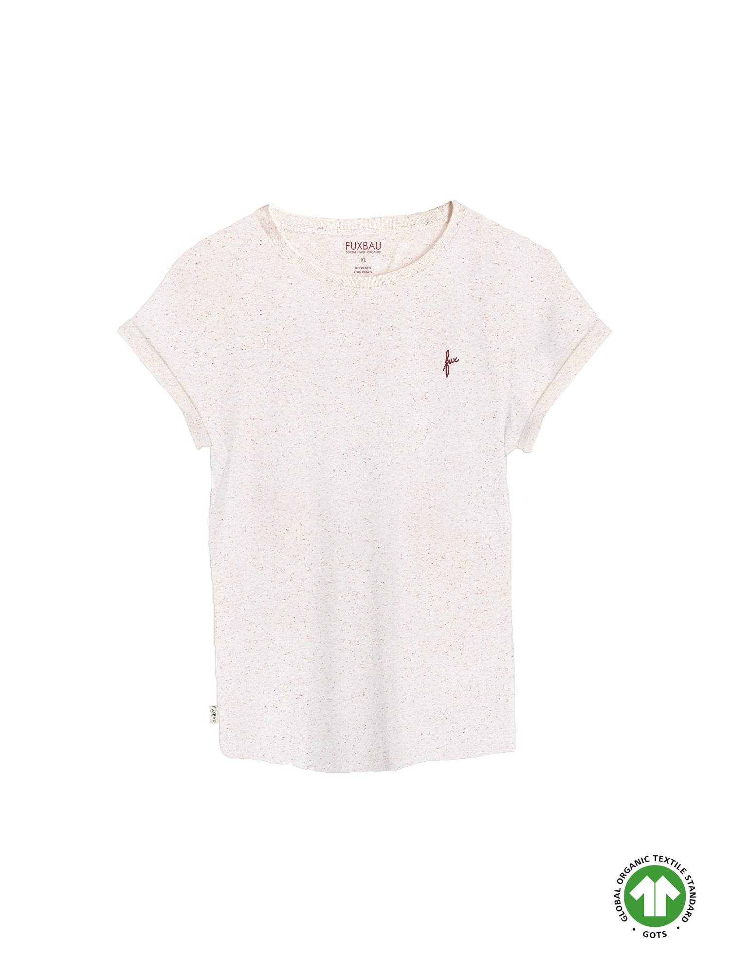 Frauen fux T-Shirt - highlights beige