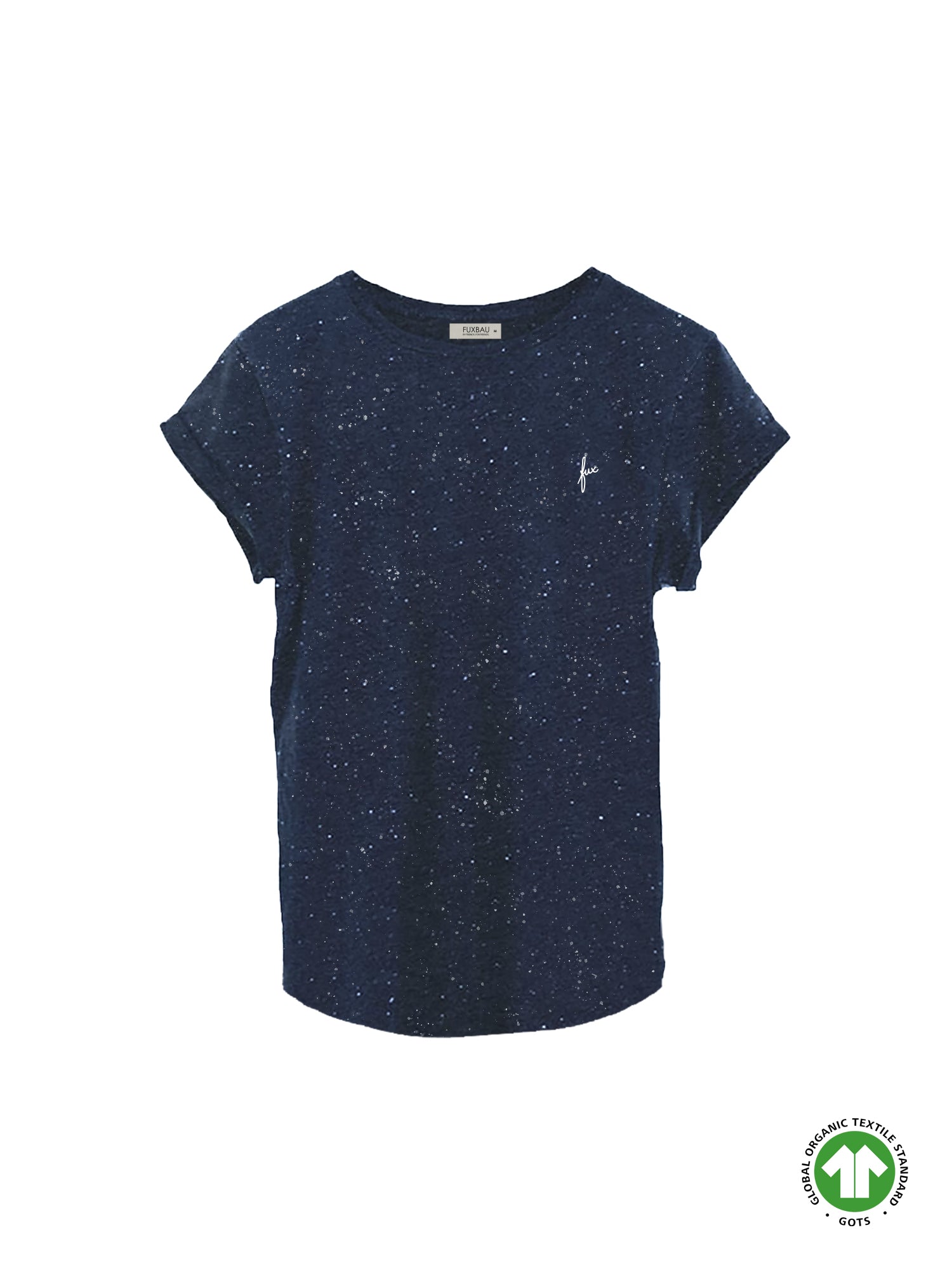 Frauen fux T-Shirt - navy neps