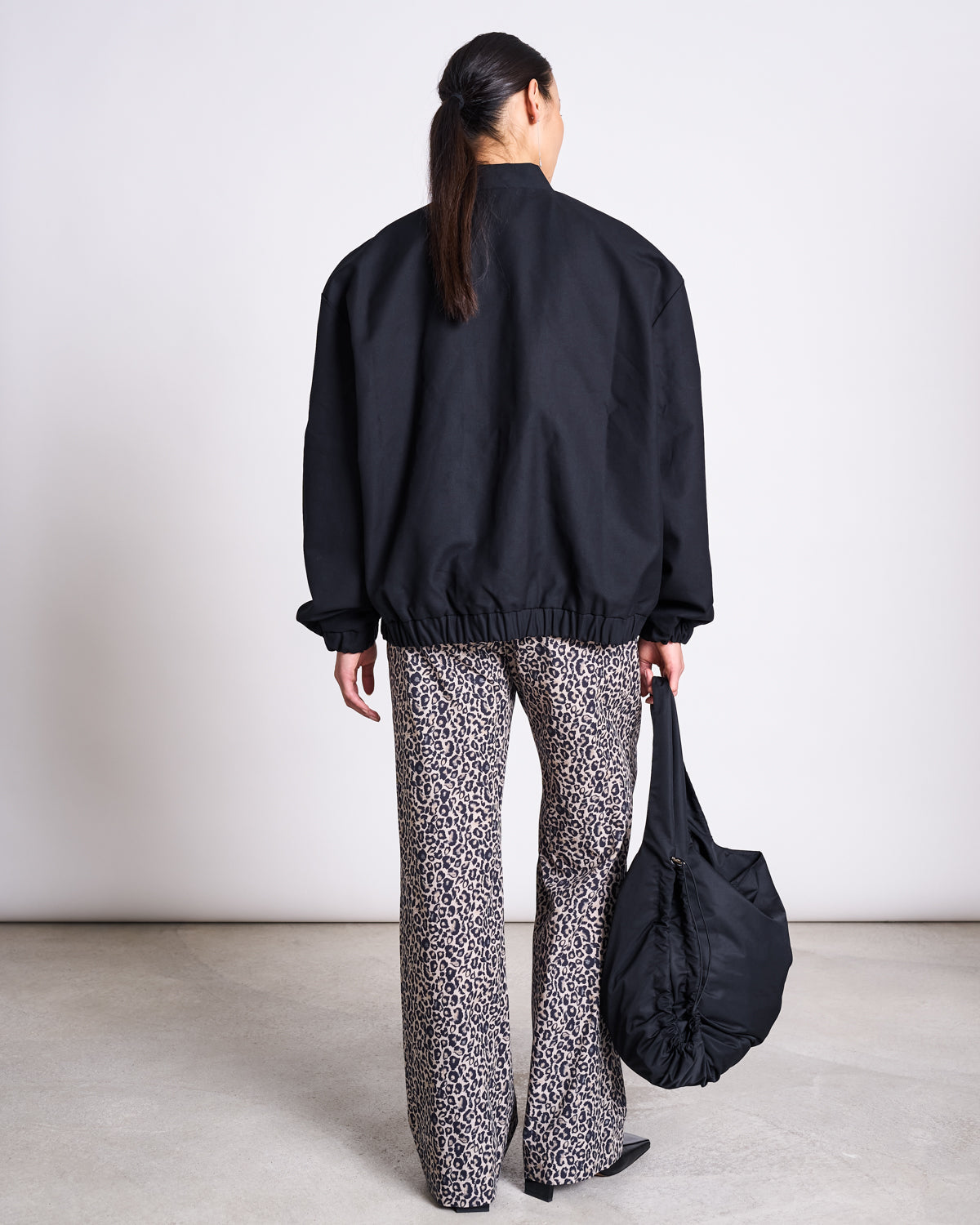 OVERSIZED BLOUSON TANARO BLACK