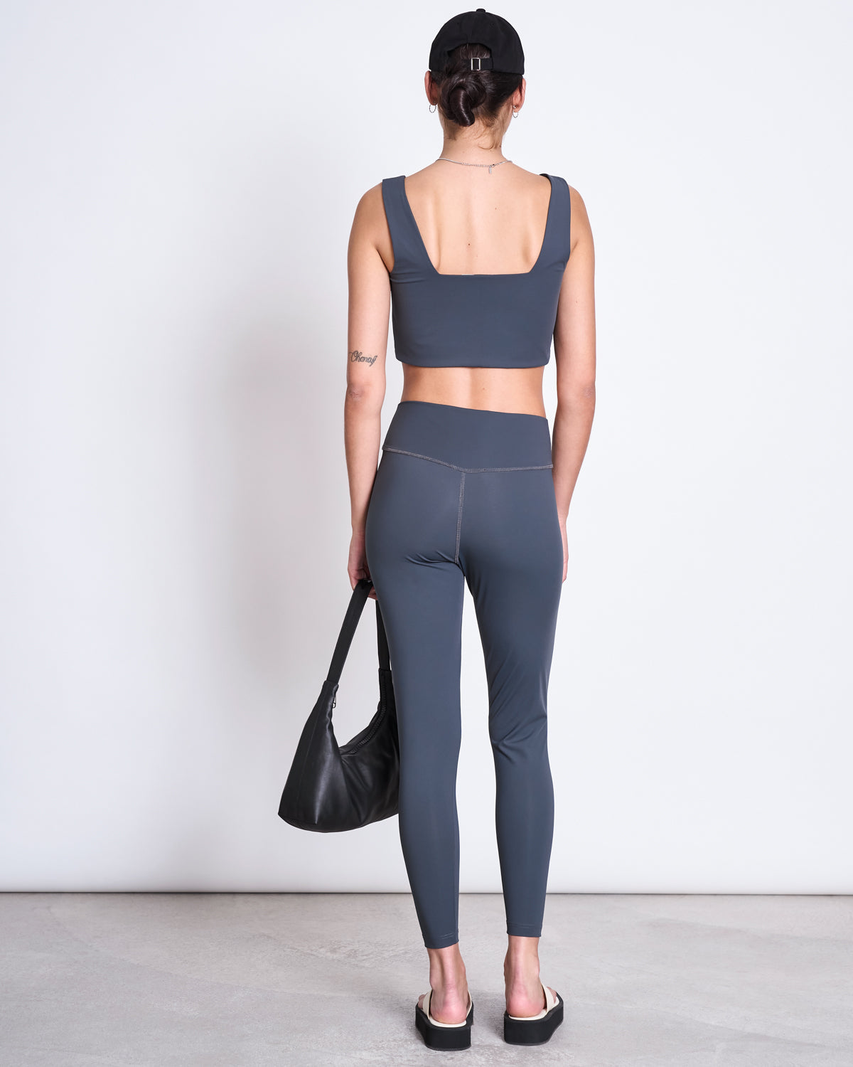 ACTIVE LEGGINGS HALLIN SOLID GREY