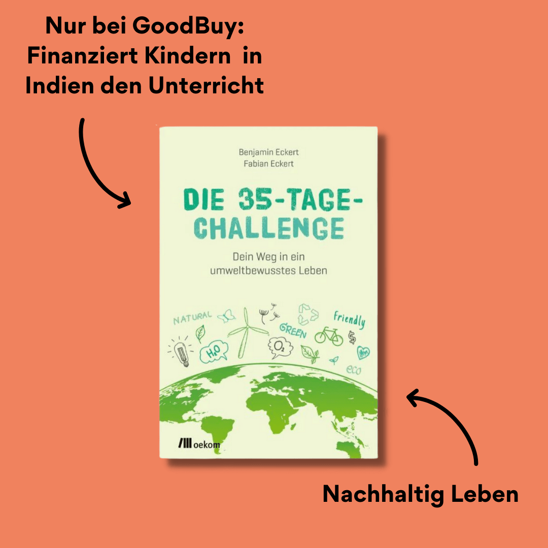 oekom Die 35 Tage Challenge Cover mit Impact