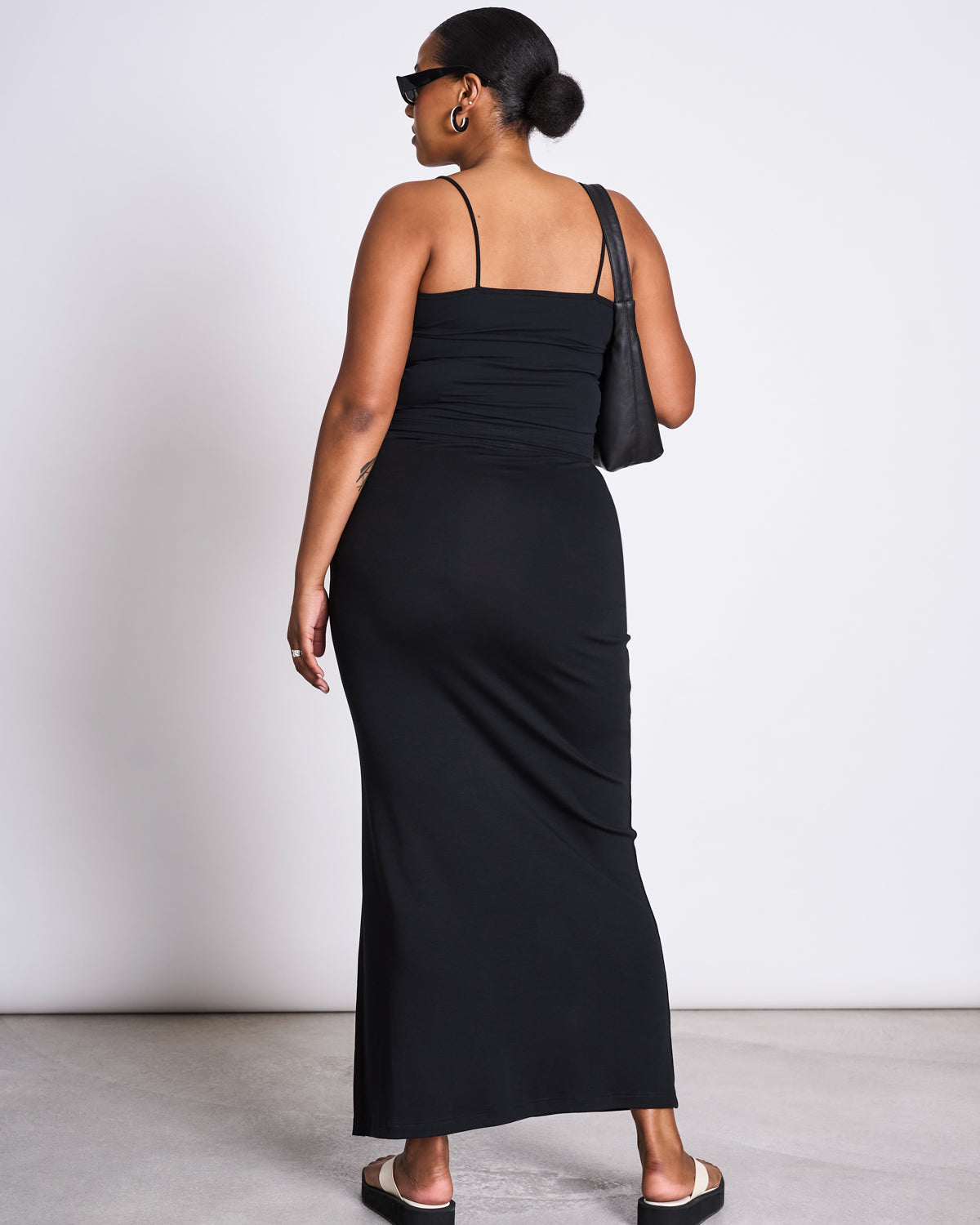 MAXI SKIRT LUSTA BLACK