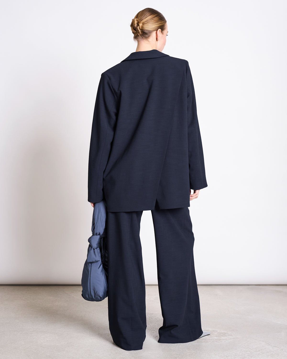 SLITTED BACK BLAZER JELS NIGHTFALL