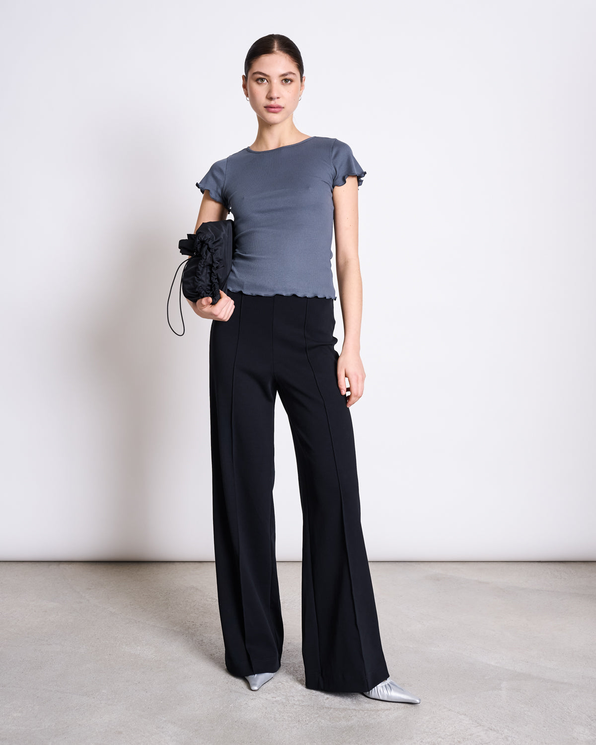 WIDE PANTS LAREDO BLACK GOTS