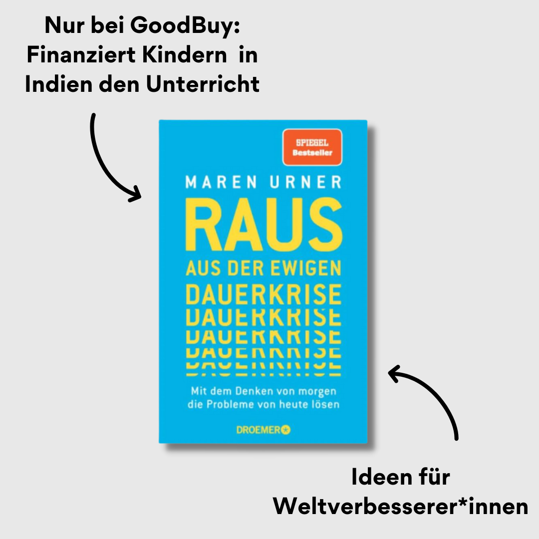 Raus aus der ewigen Dauerkrise Buchcover mit Impact