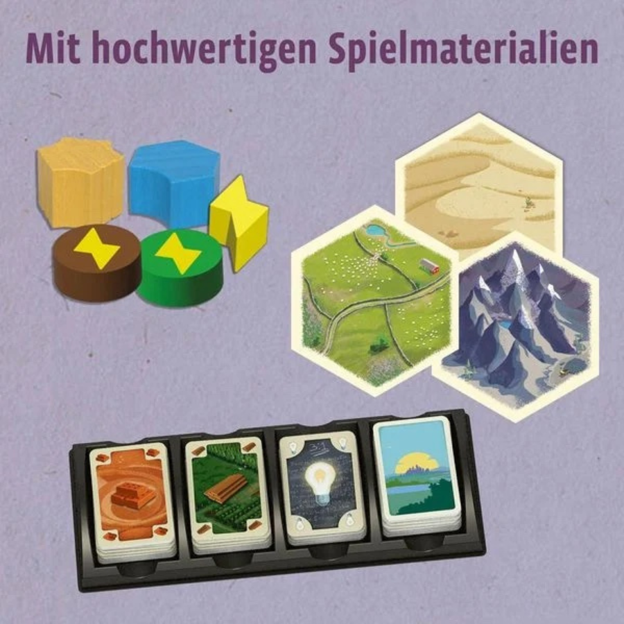 Catan Energien von Kosmos – hochwertige Spielmaterialien