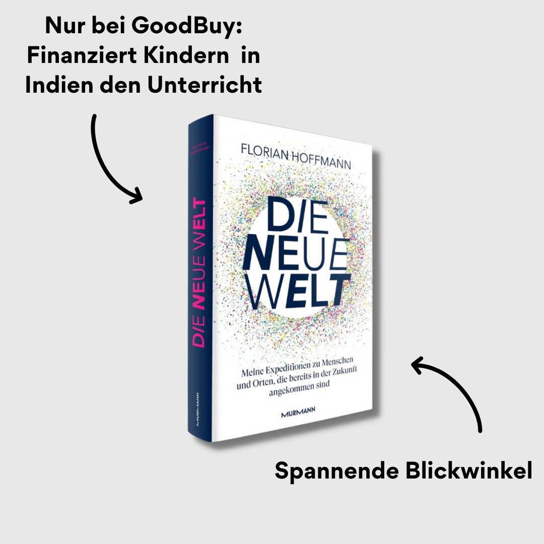 Die neue Welt Buchcover mit Impact