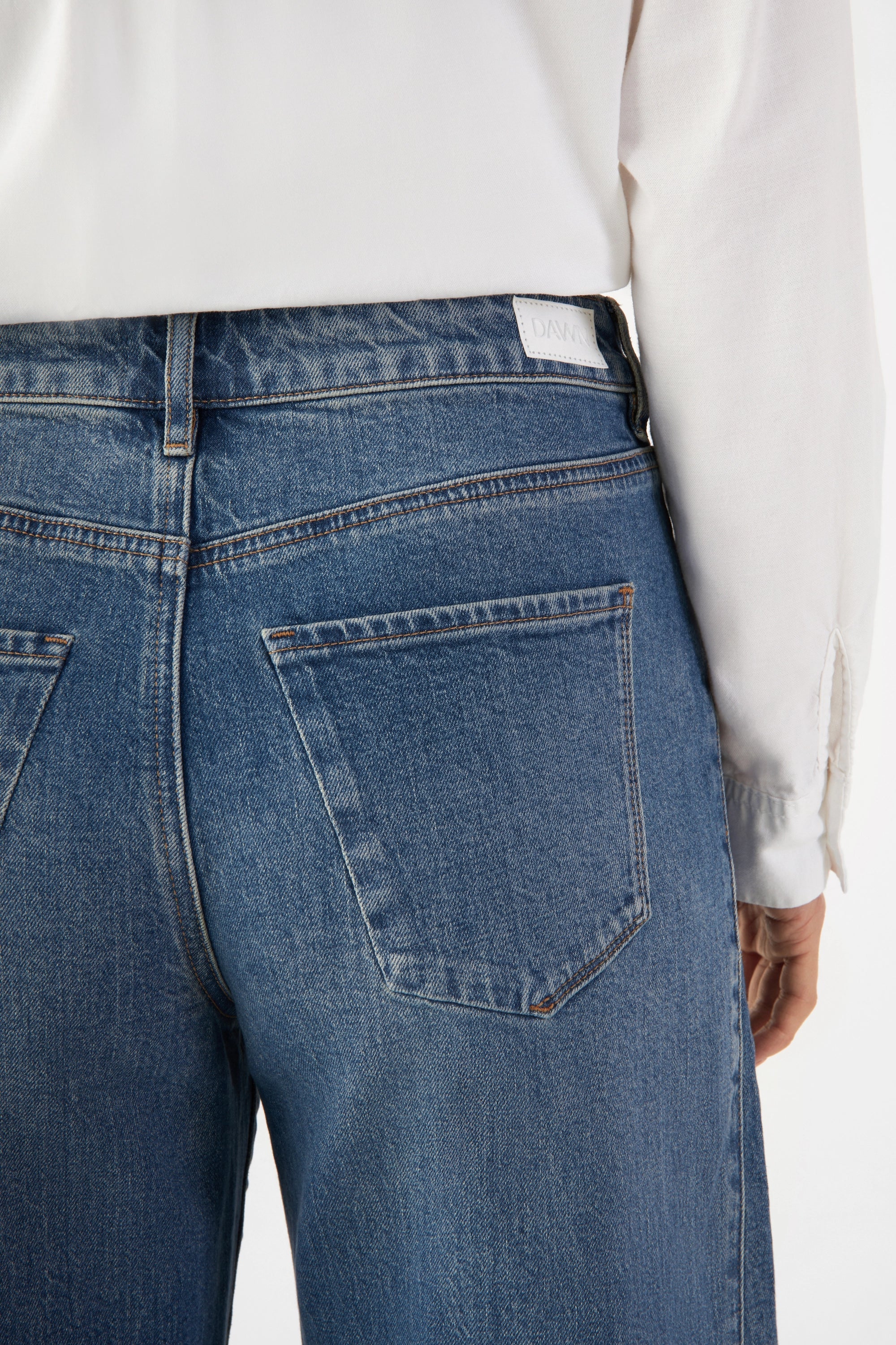 ASH Barrel Leg Minimal Stretch - Cutline - Vintage Blue