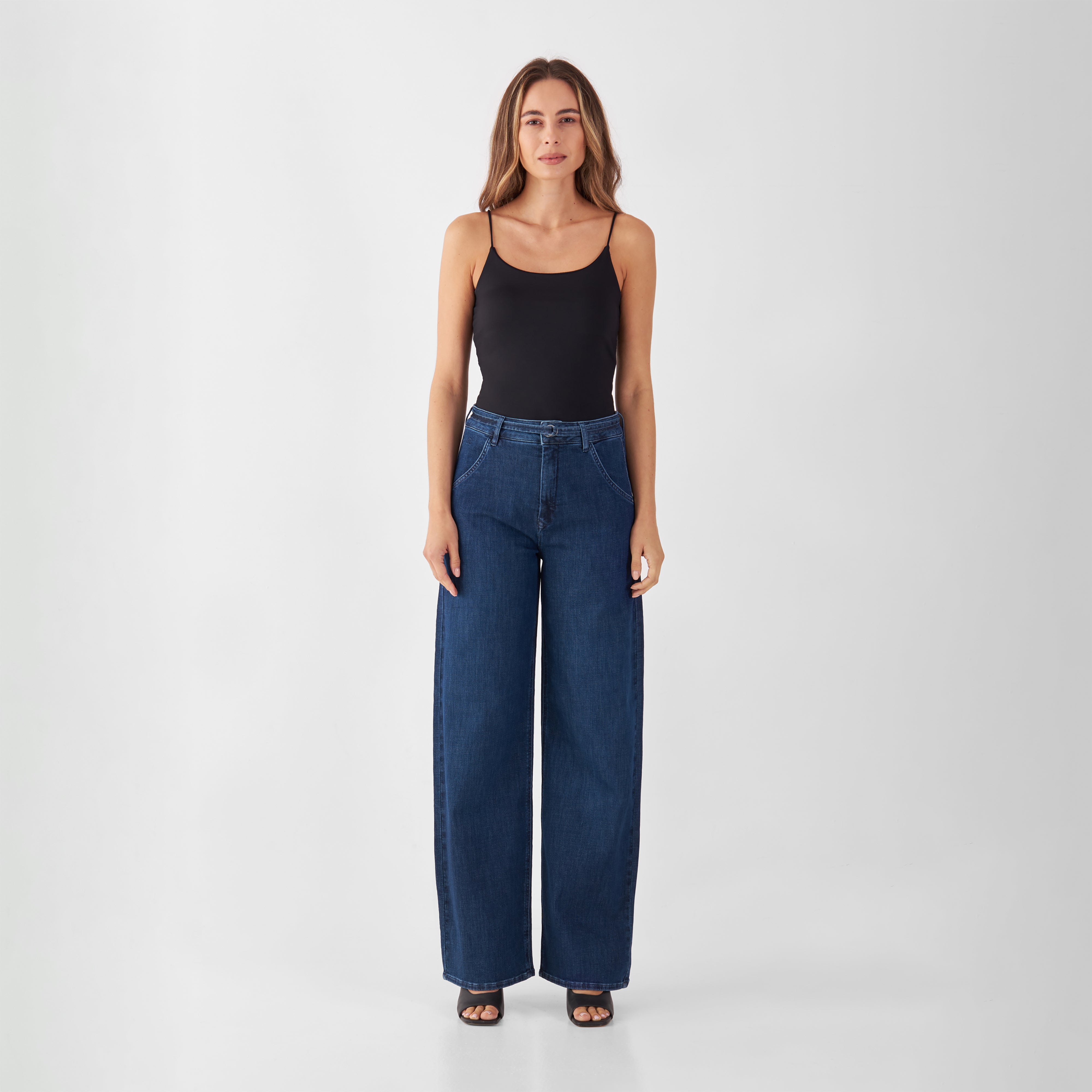 BLINK High Waist Wide - Dark Blue