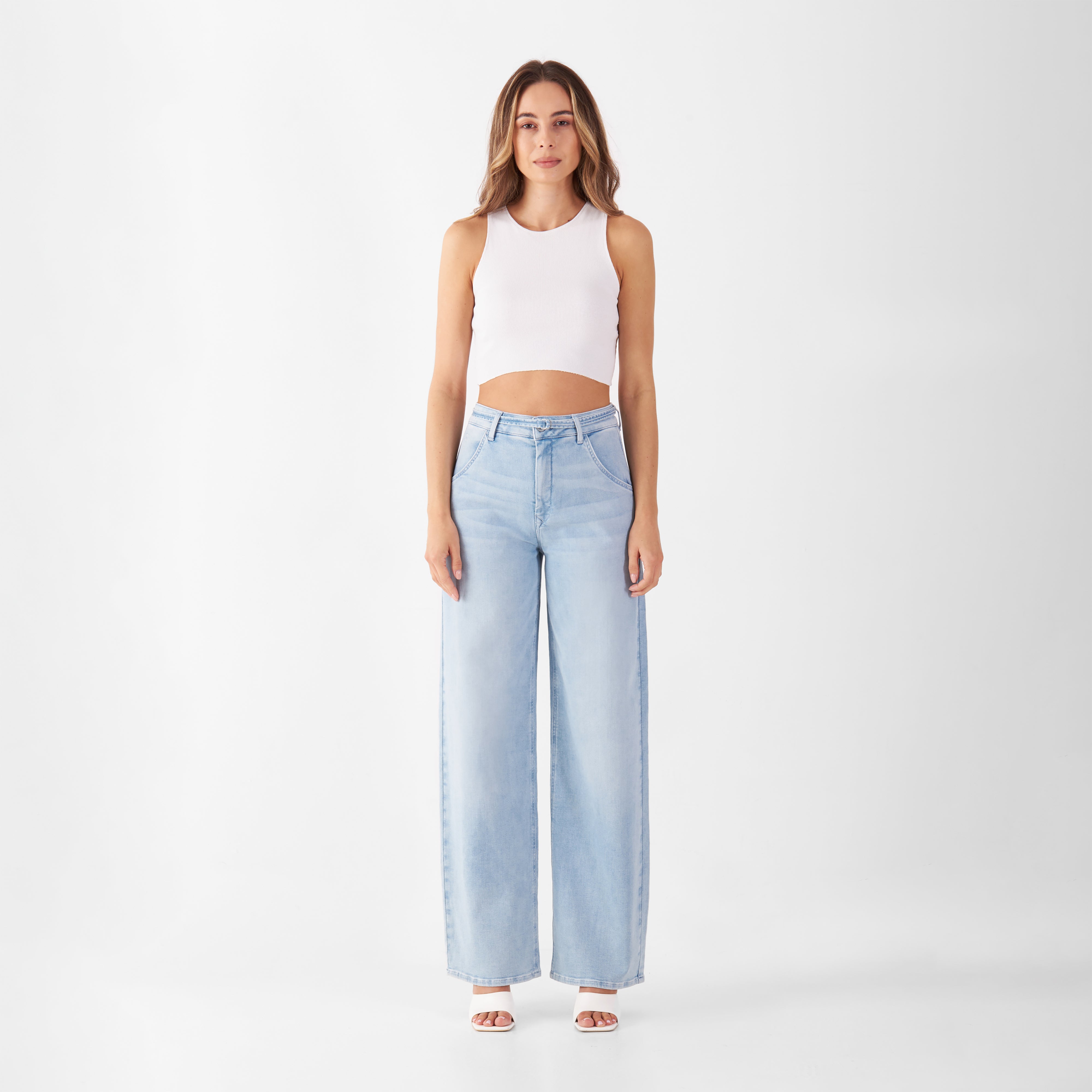 BLINK High Waist Wide - Light Blue