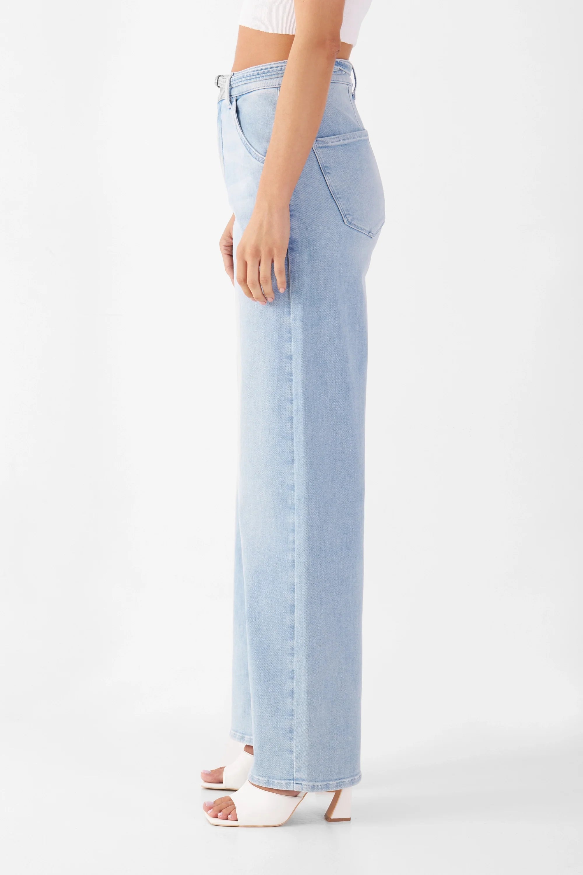 BLINK High Waist Wide - Light Blue