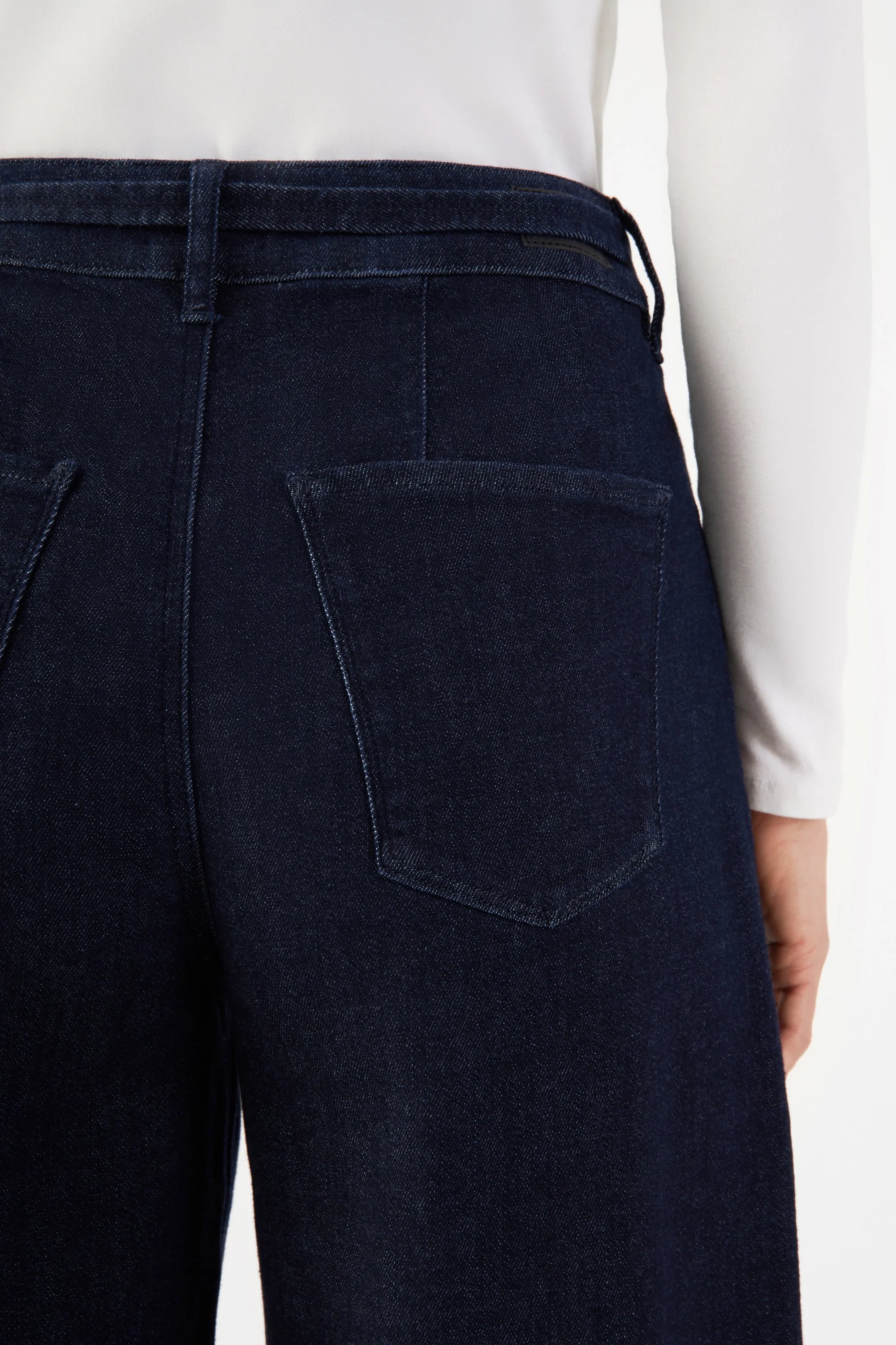 BLINK Wide Barrel Culotte Soft Denim - Classic - Raw Blue