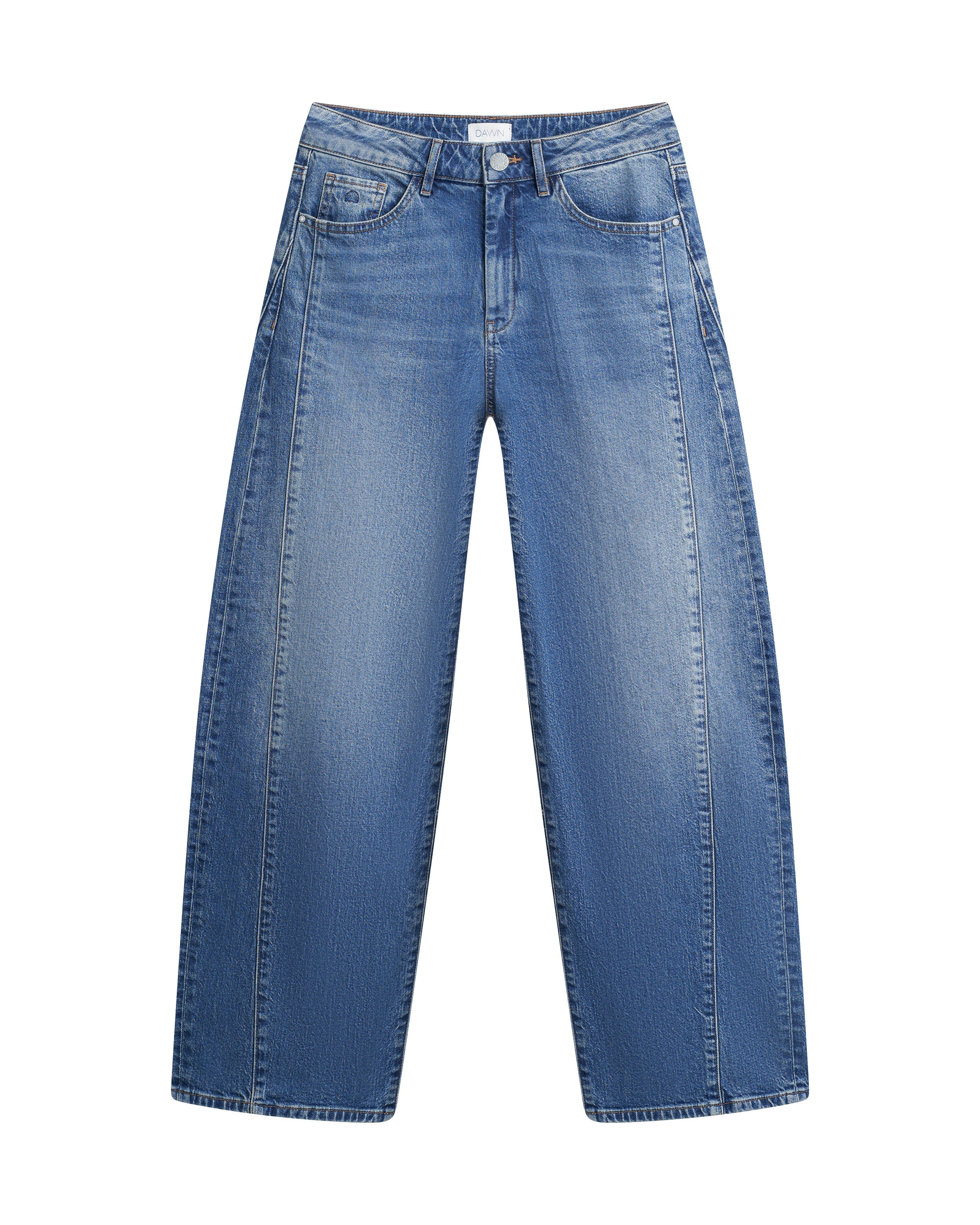 ASH Barrel Leg Minimal Stretch - Cutline - Vintage Blue