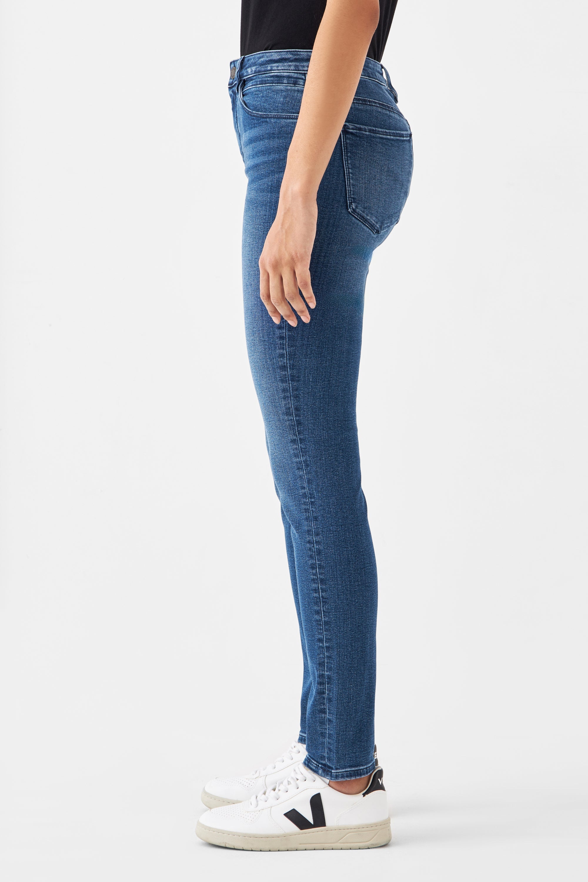 SUN UP Skinny Powerstretch - Basic - Medium Blue