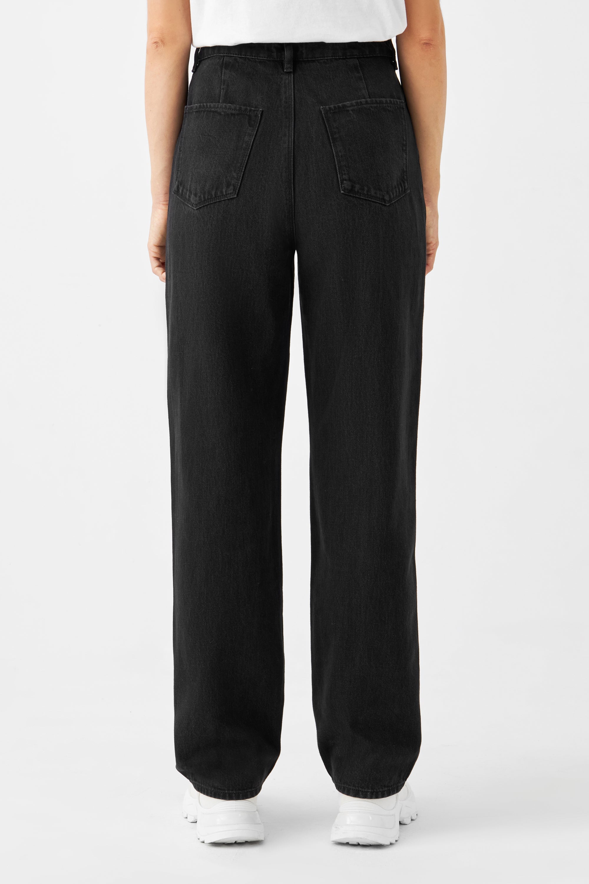DAWN Wide Straight Non-Stretch - Minimal - Black Denim