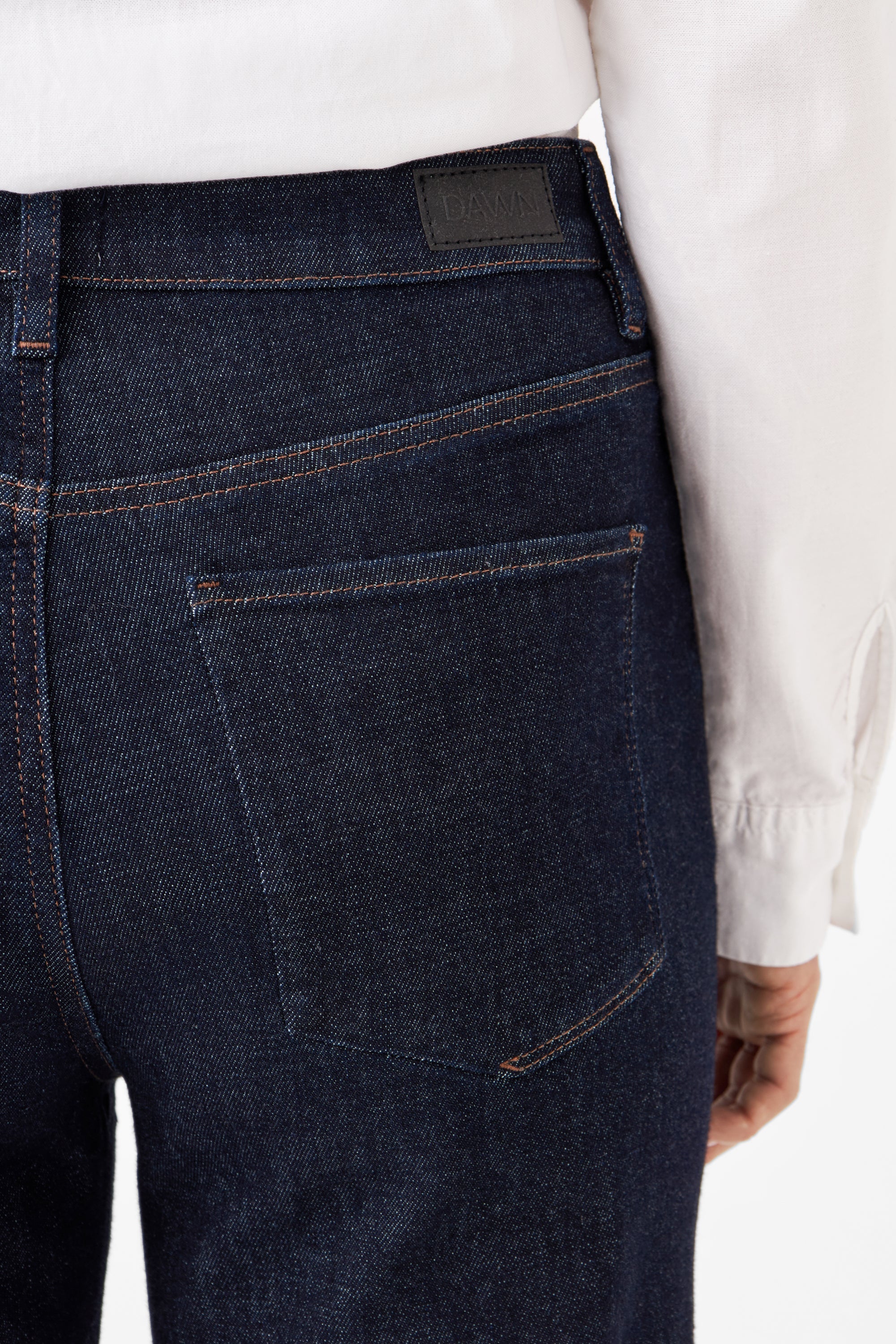 DEW Flared Soft Denim - Classic - Raw Blue