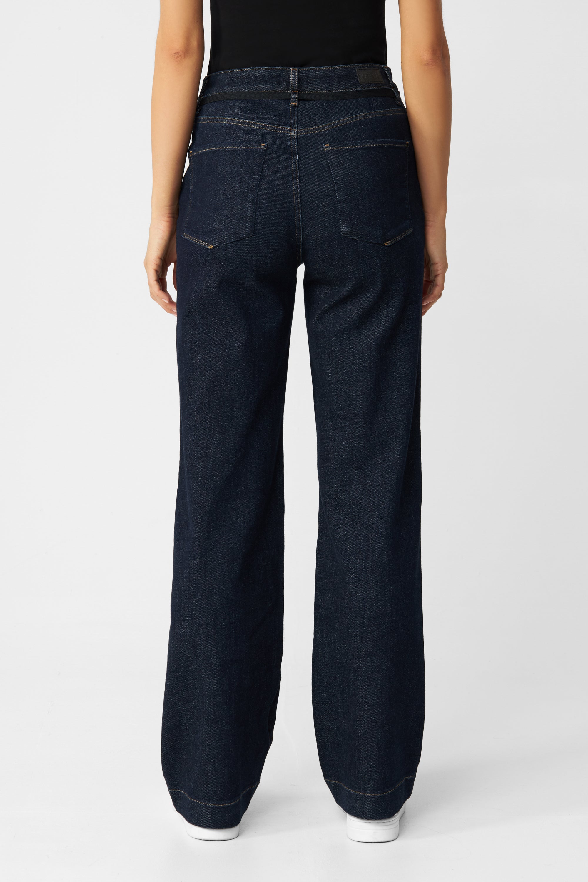 DEW Flared Soft Denim - French Pocket - Raw Blue