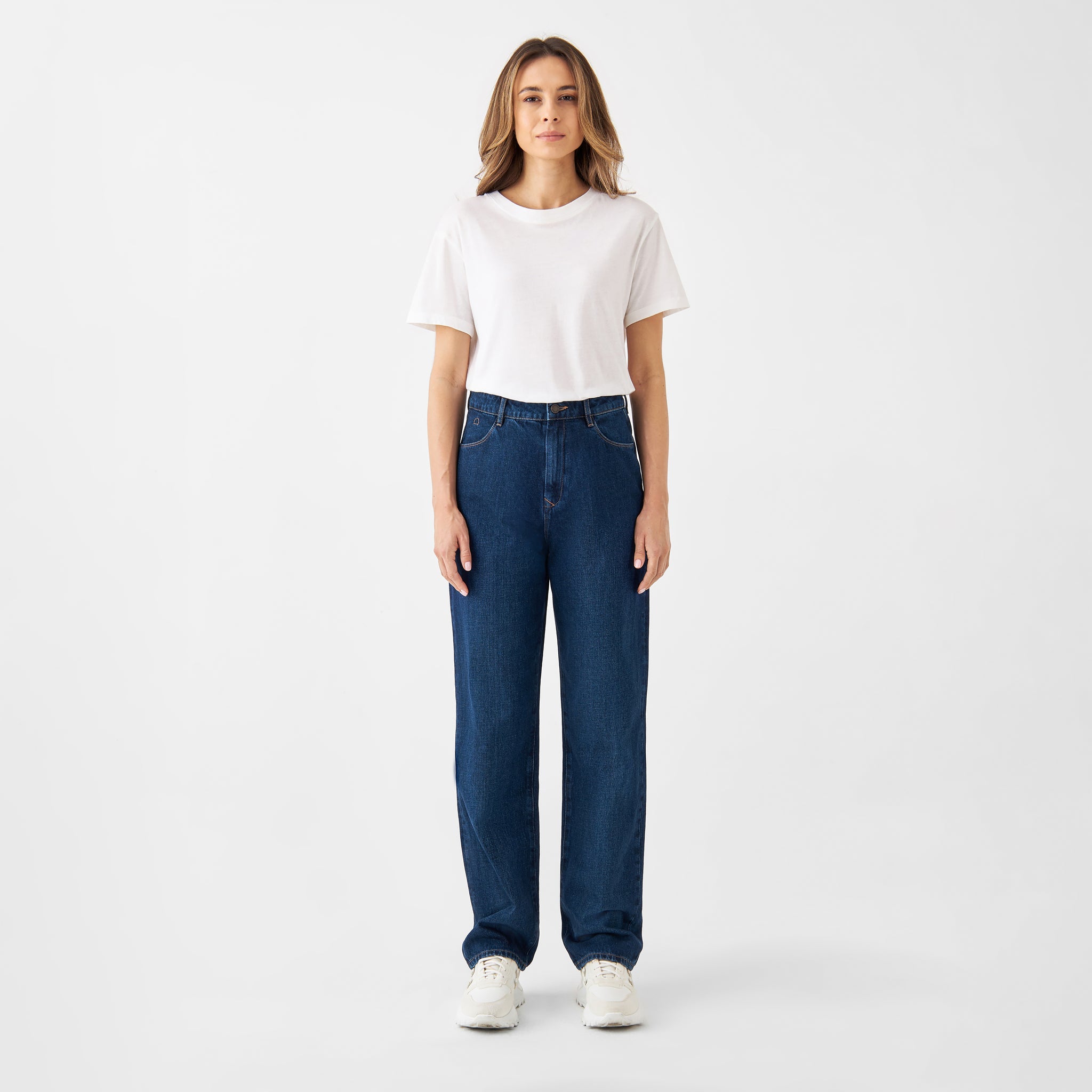DAWN Wide Straight Non-Stretch - Minimal - Dark Blue