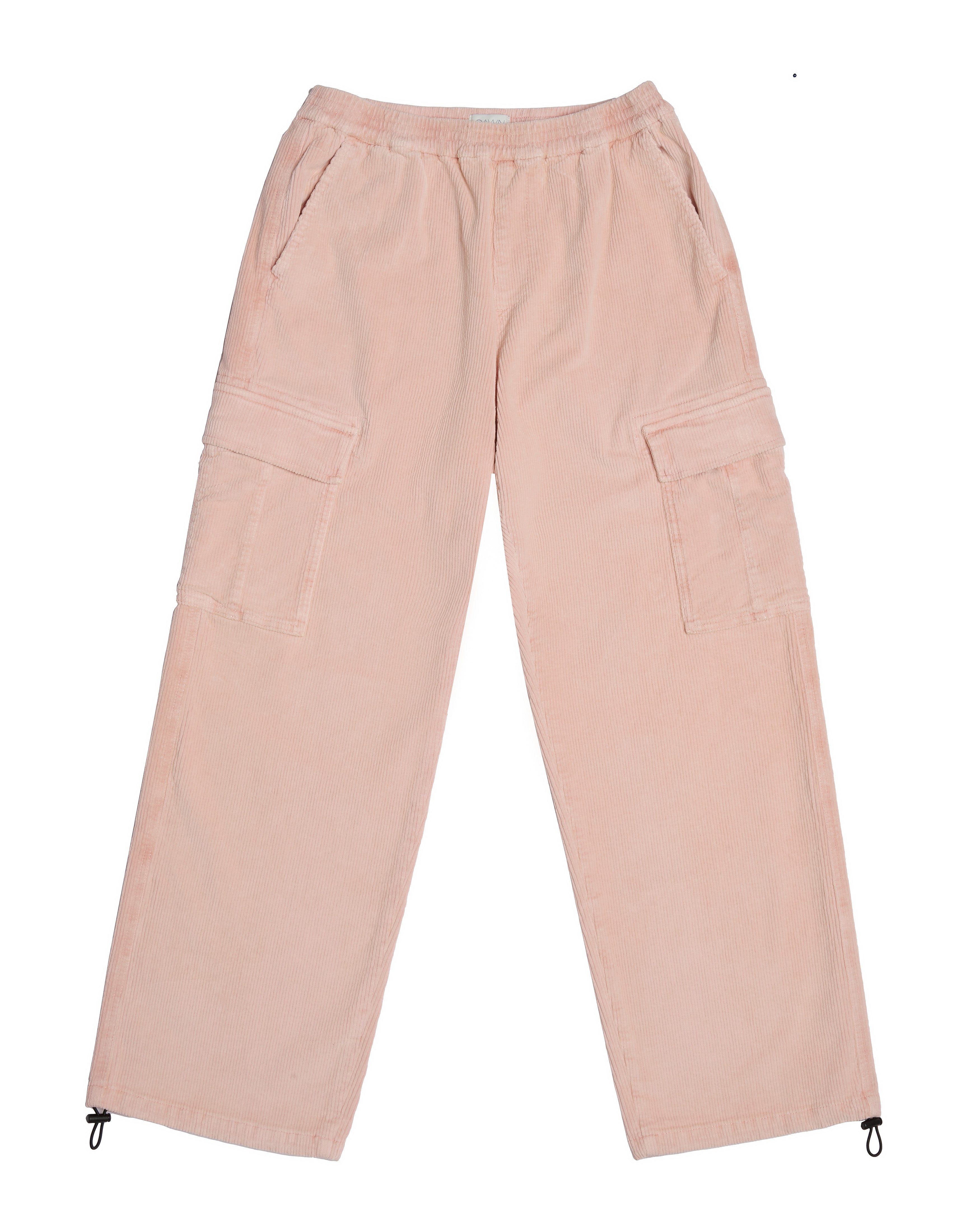RAY - Mid Waist Spray Pant - Corduroy - Rose