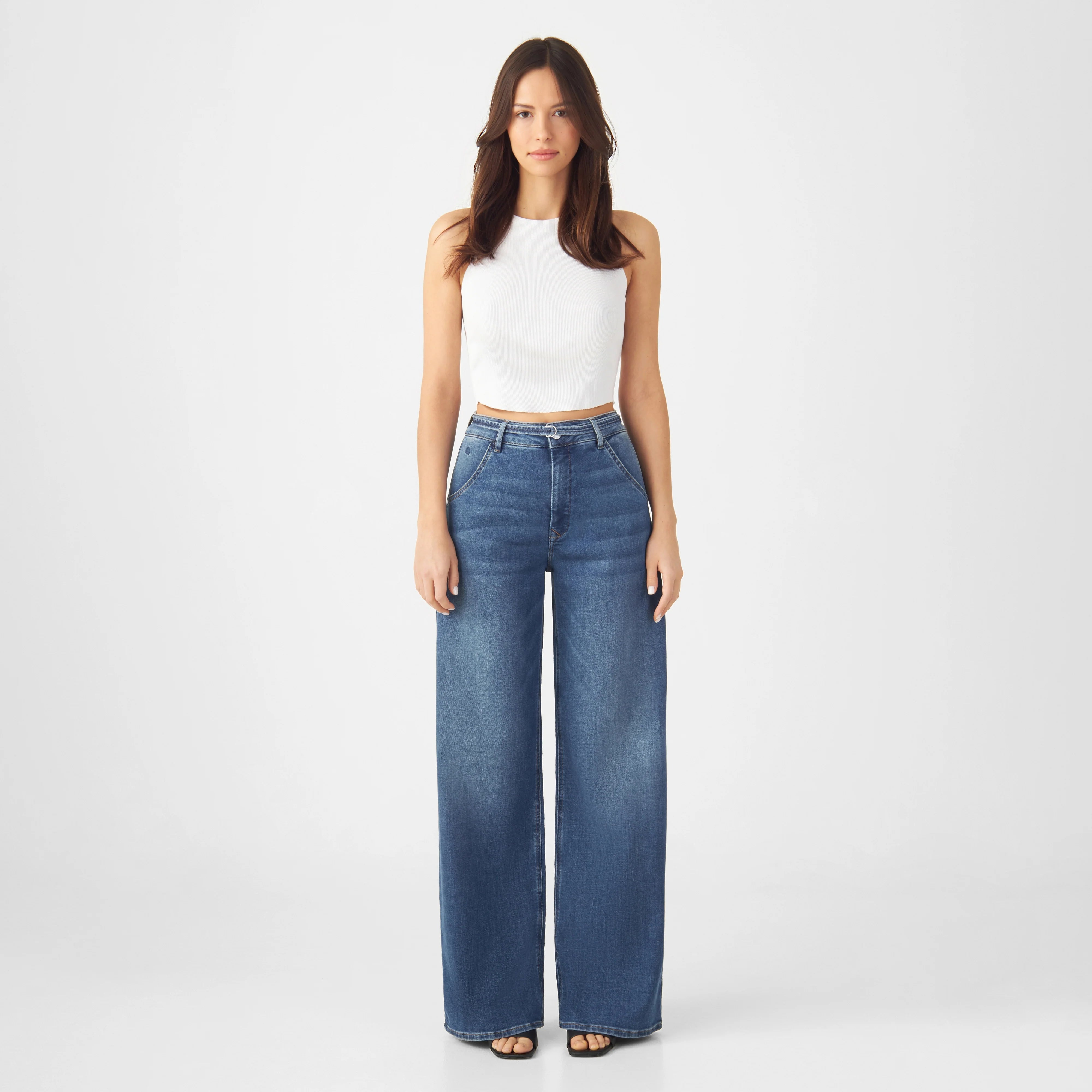BLINK High Waist Wide - Vintage Blue