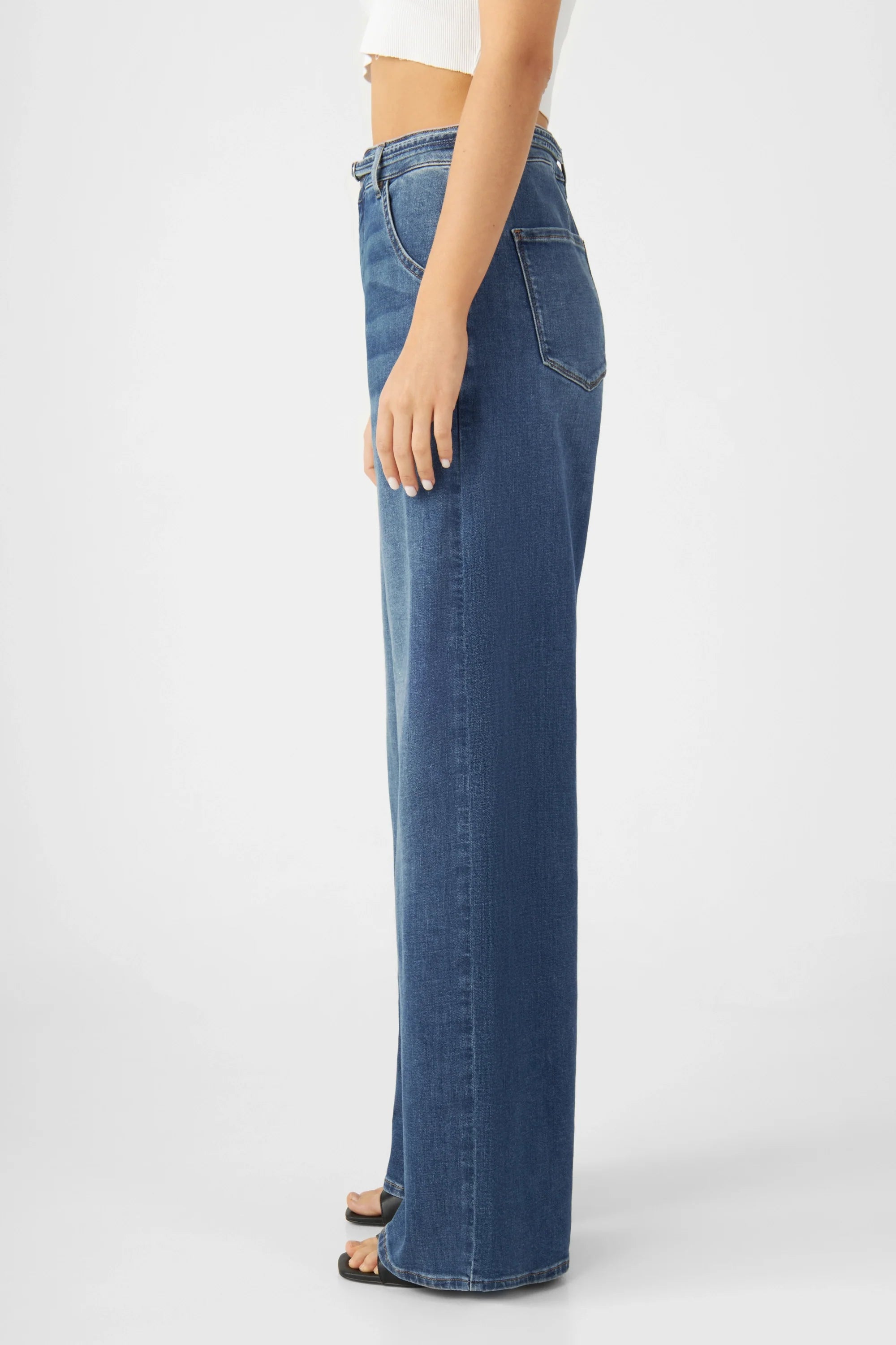 BLINK High Waist Wide - Vintage Blue