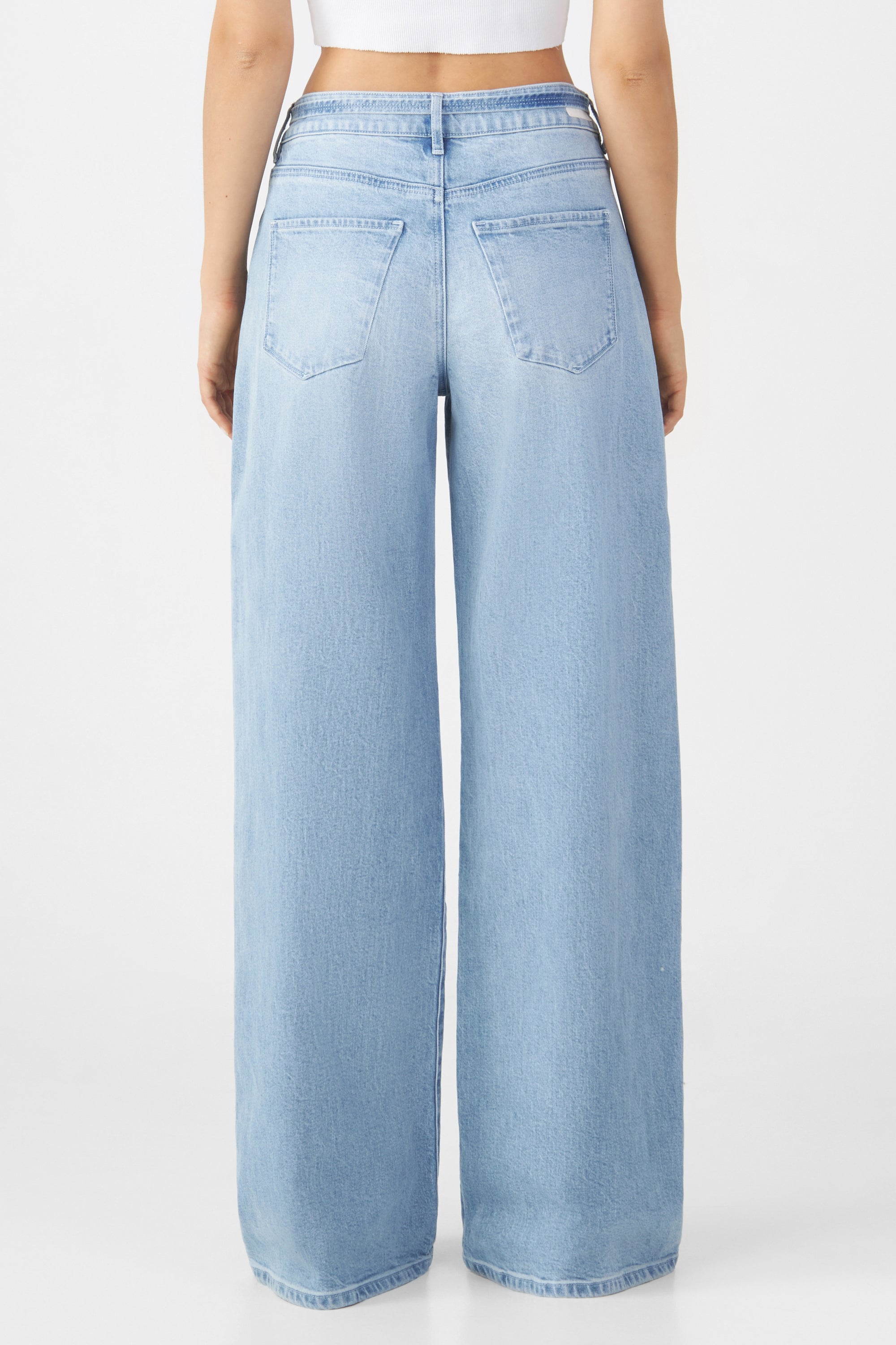 SUNNY Wide Leg Minimal Stretch - Classic - Bright Blue