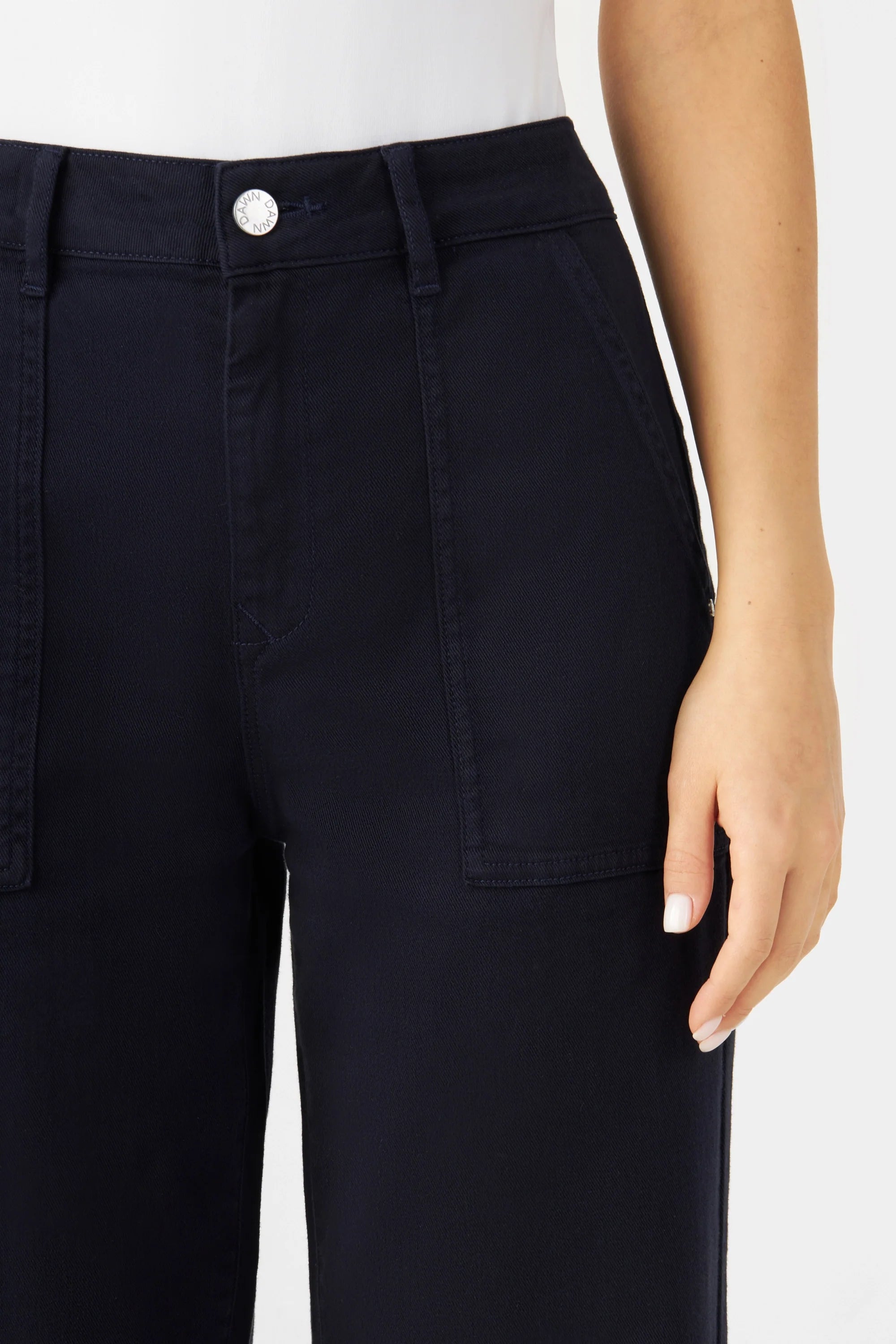 DEW Flared Soft Denim - Worker -  Nightsky Navy