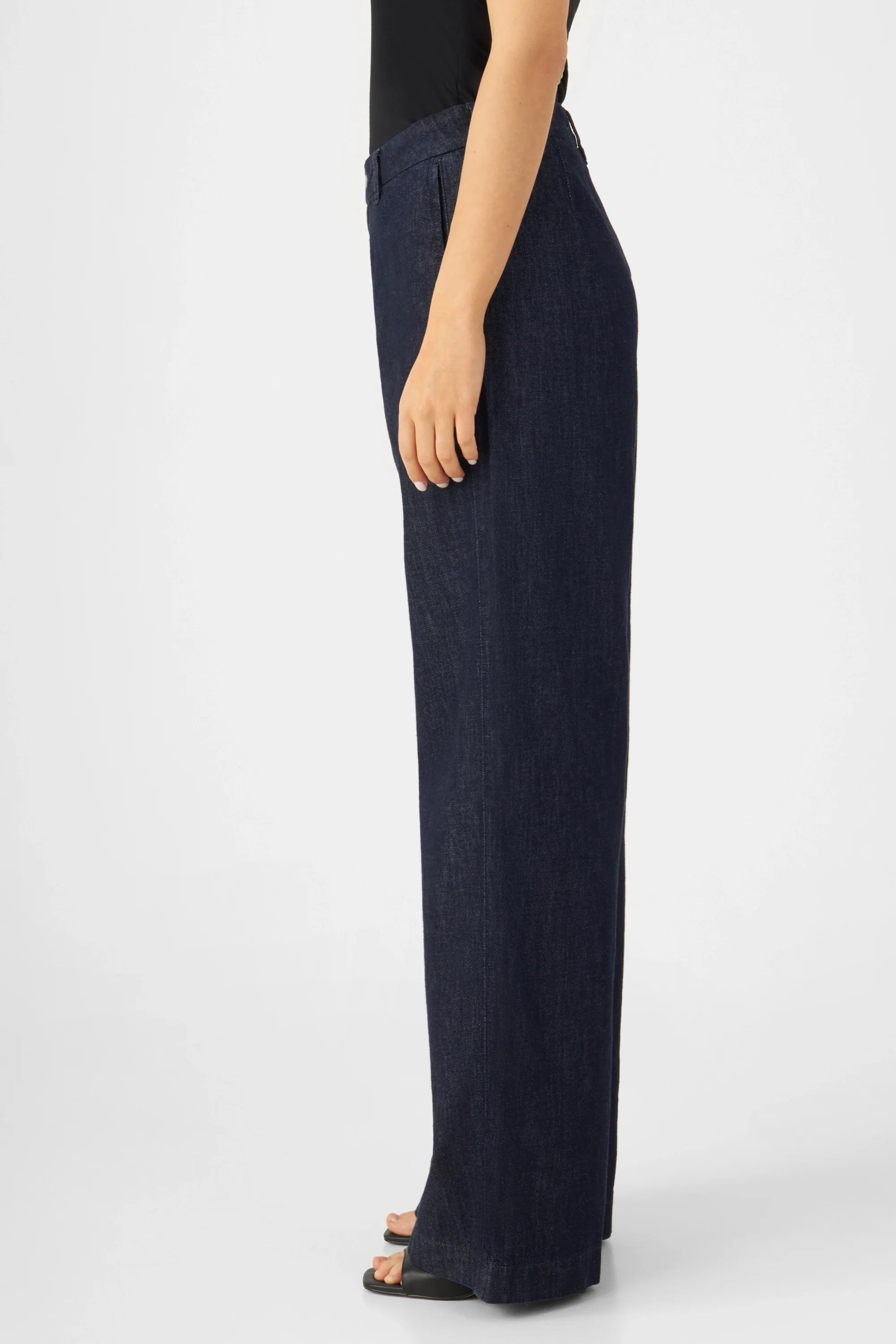 TOMORROW Wide Lightweight Hemp - Chino - Raw Blue