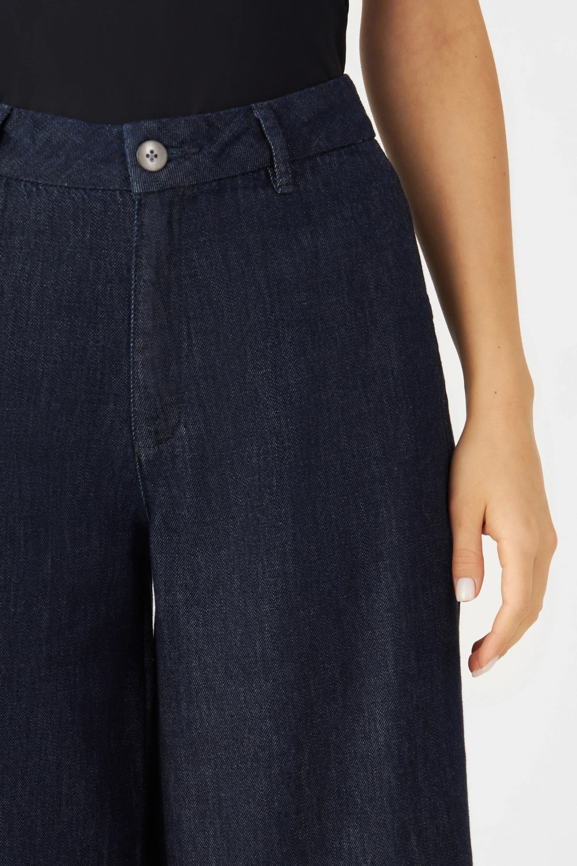 TOMORROW Wide Lightweight Hemp - Chino - Raw Blue