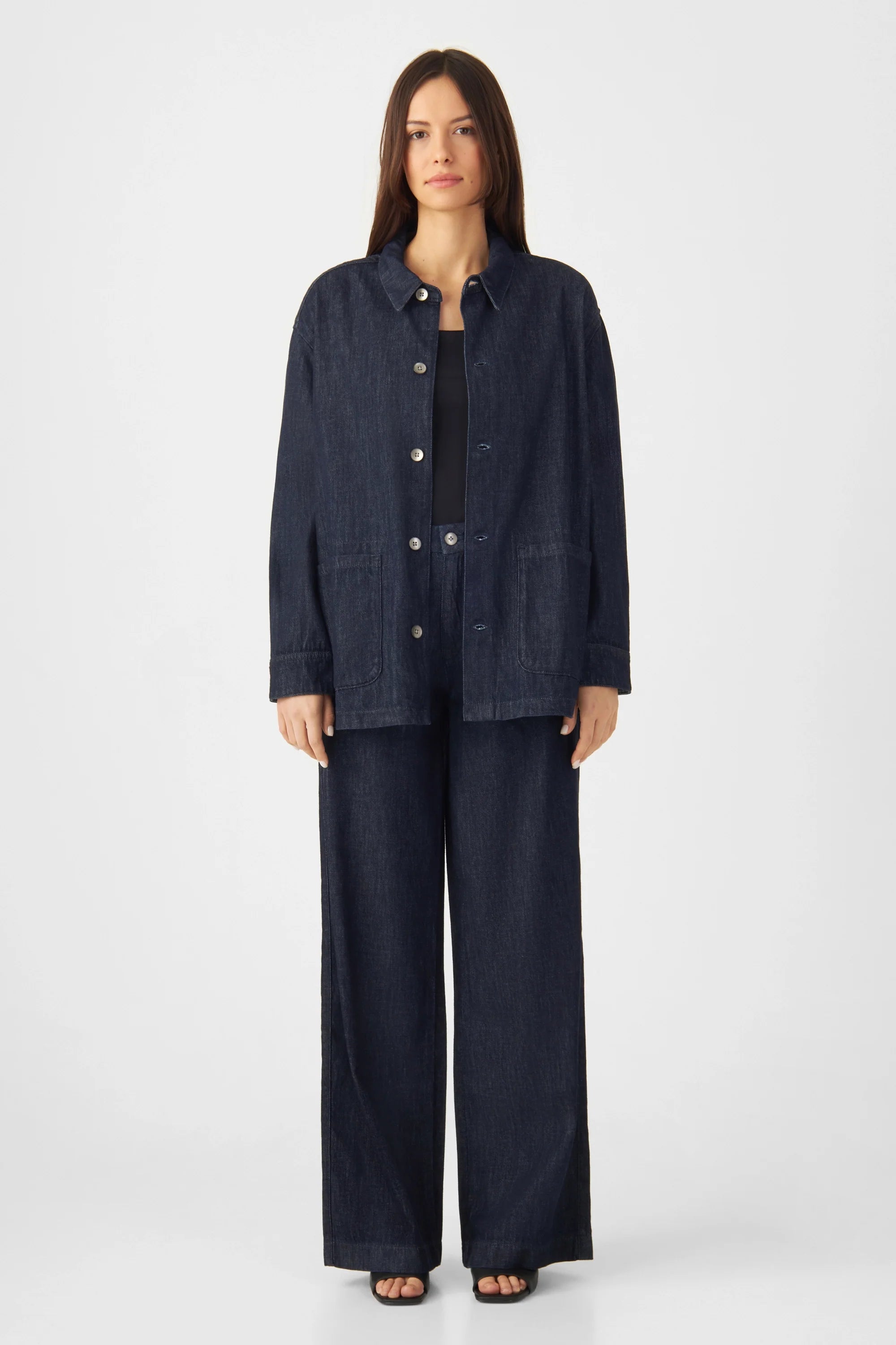 TOMORROW Wide Lightweight Hemp - Chino - Raw Blue